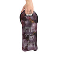 Borei Pri Hagafen Wine Tote Hebrew Blessing Neoprene Carrier, Jewish Hostess Gift for Shabbat and Holidays