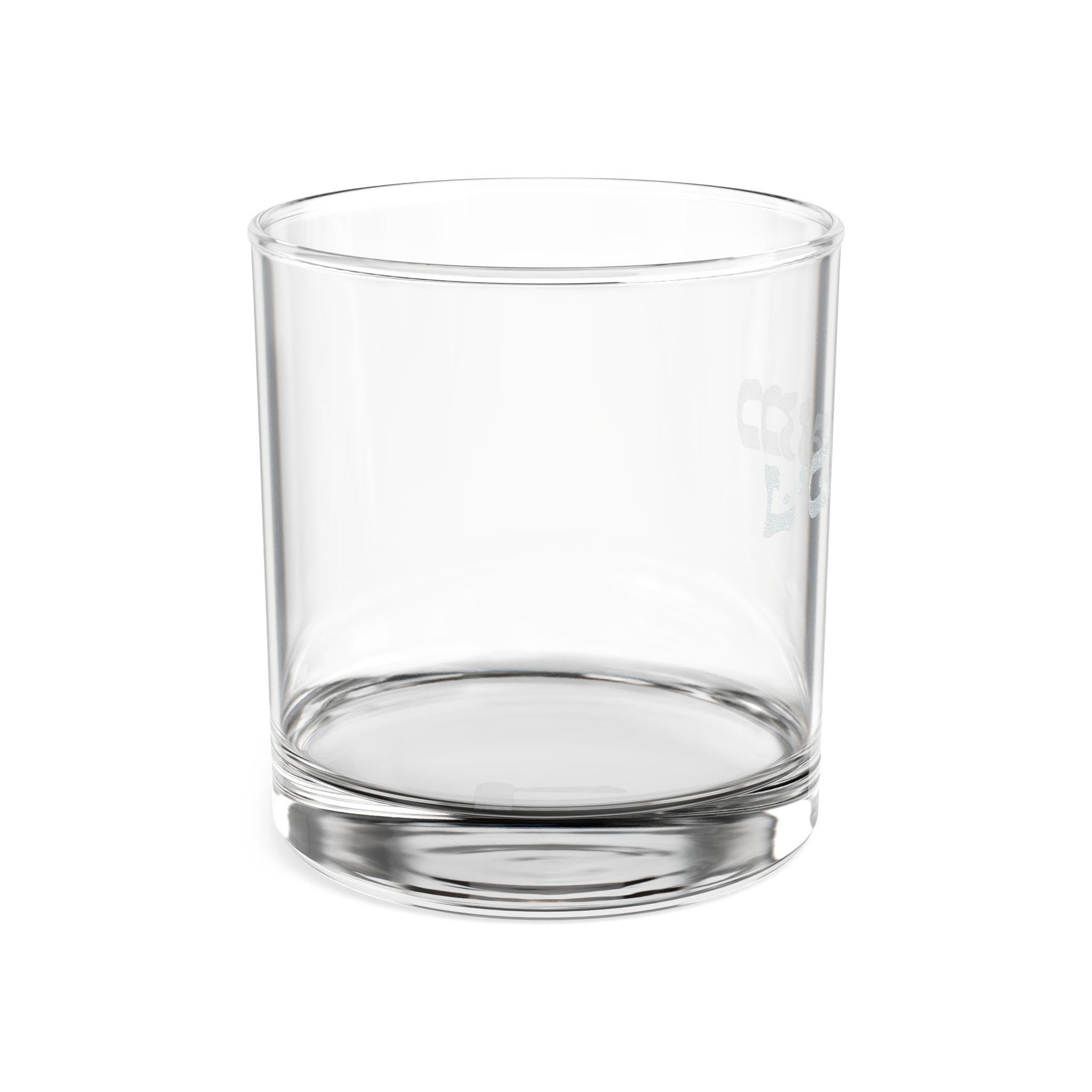 L'Chaim To Life Whiskey Glass | 10.5oz Engraved Rocks Glass