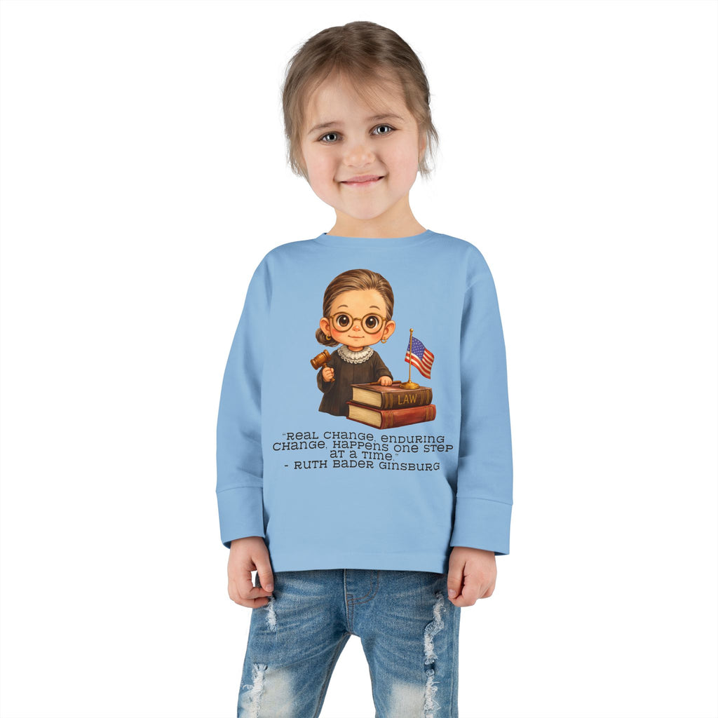Ruth Bader Ginsburg Kids Shirt, RBG Quote Kids Tee, Jewish Hero Kids Shirt, Jewish History Shirt for Children, Girl Power Kids