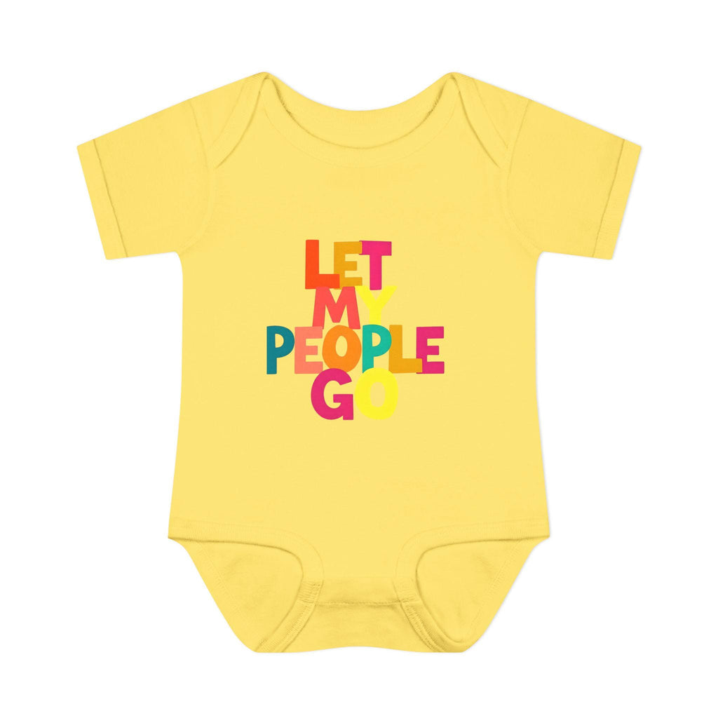 Let My People Go Baby Bodysuit, Funny Jewish Passover Infant Outfit