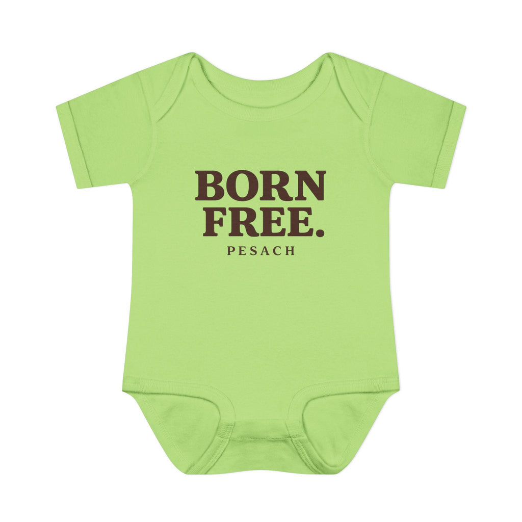 Born Free Pesach Bodysuit | Infant Onesie, Passover Baby Tee