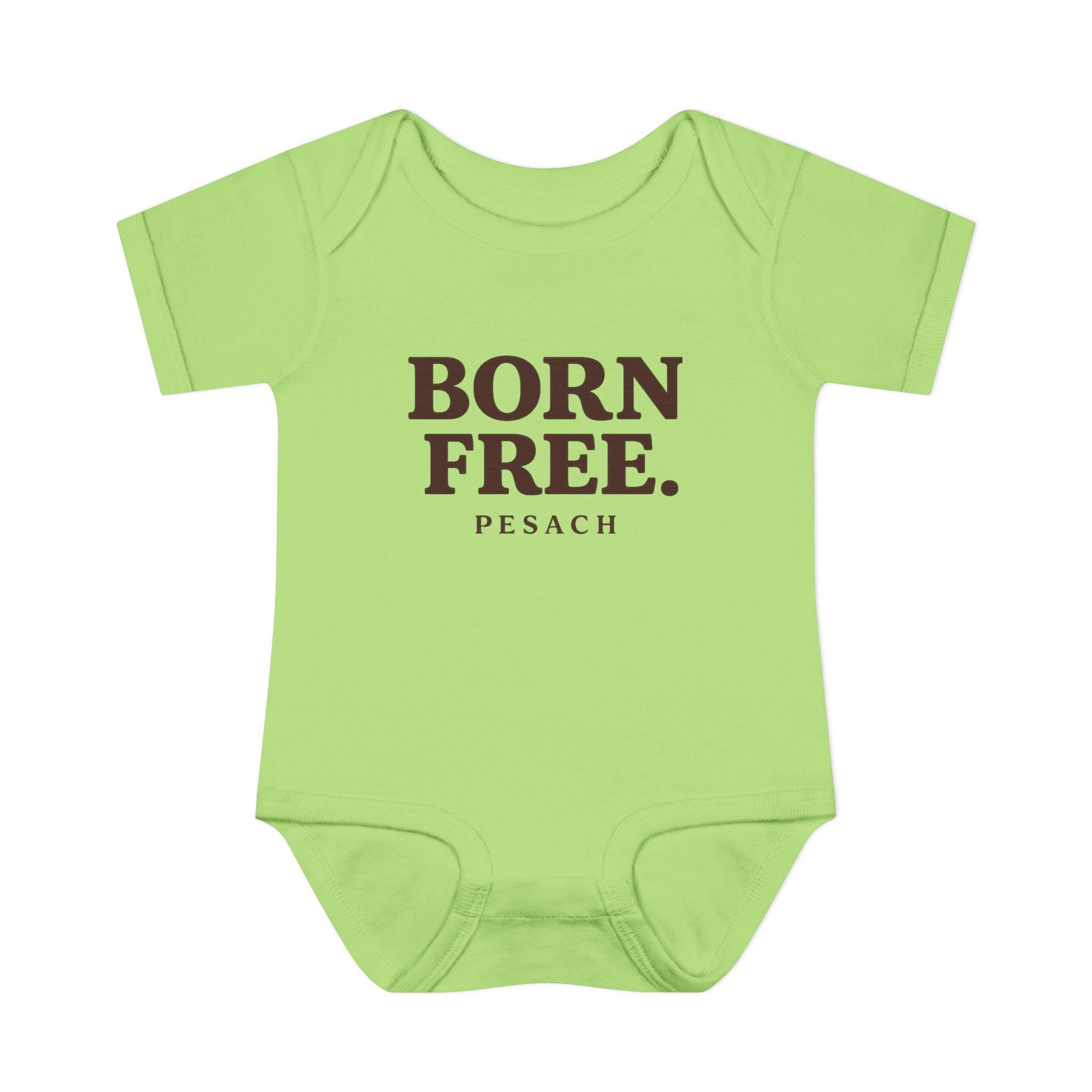 Born Free Pesach Bodysuit | Infant Onesie, Passover Baby Tee