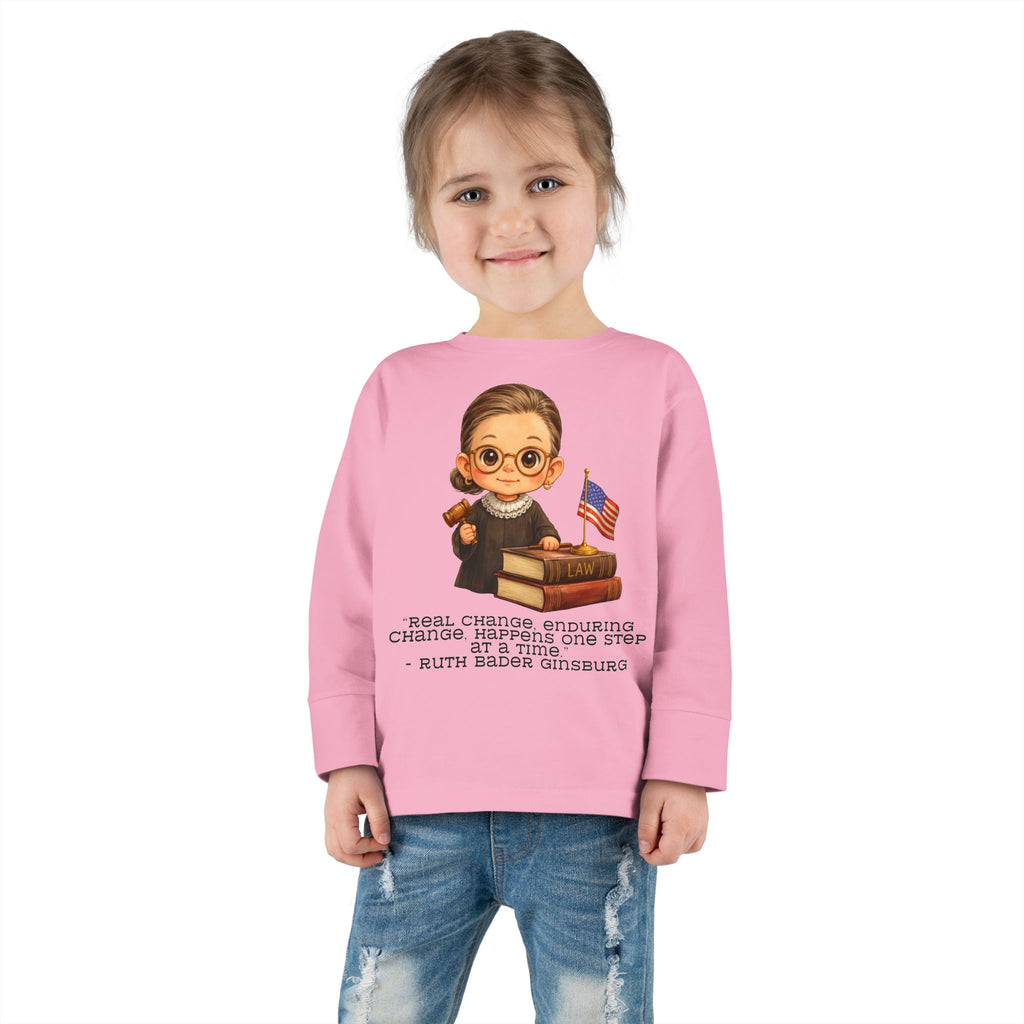 Ruth Bader Ginsburg Kids Shirt, RBG Quote Kids Tee, Jewish Hero Kids Shirt, Jewish History Shirt for Children, Girl Power Kids