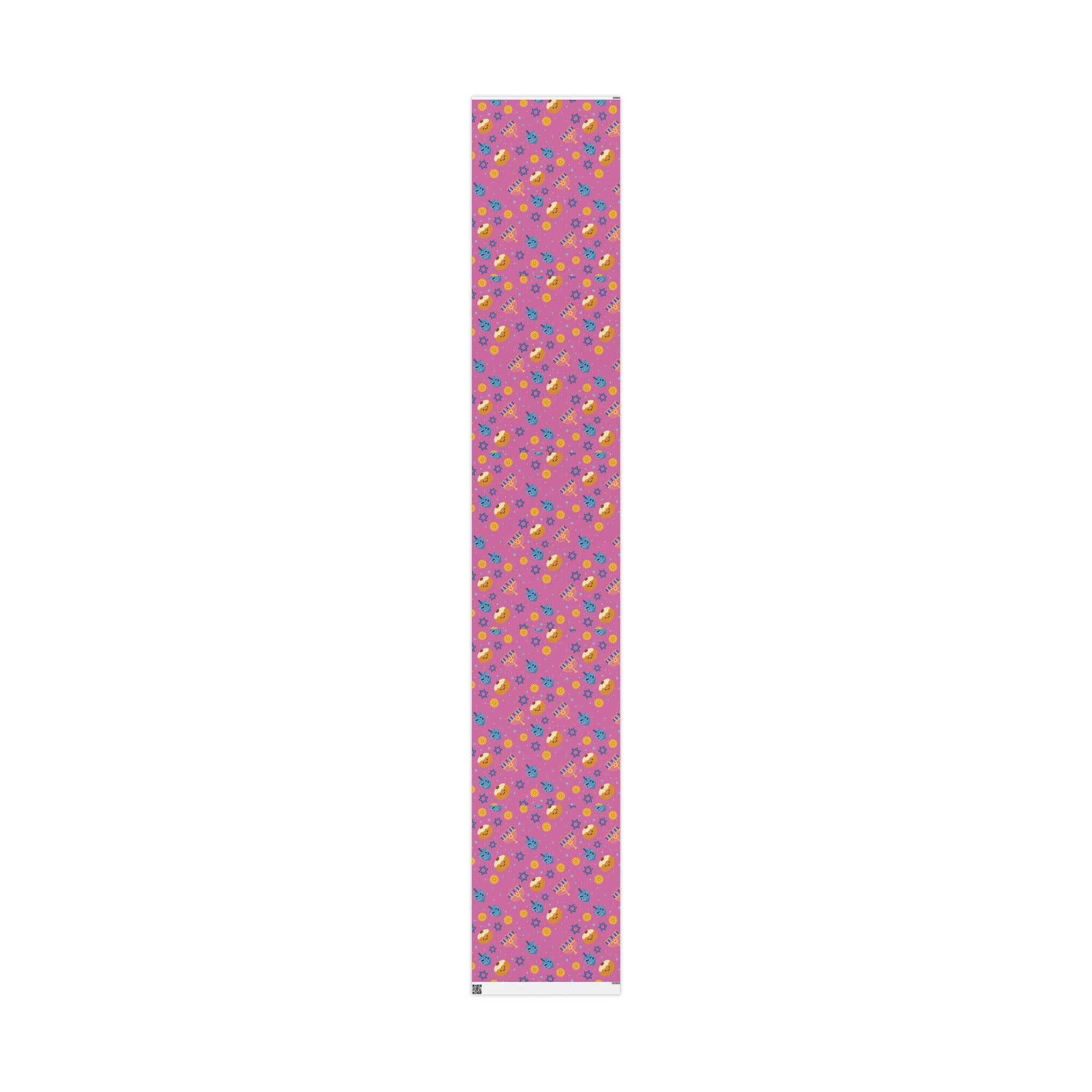 Hanukkah Wrapping Paper, Modern Jewish Wrap, Fine Art Paper