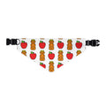 Rosh Hashanah Dog Bandana Apple Print Jewish New Year Pet Scarf, Kosher Dog Gift, High Holiday Bandana Collar