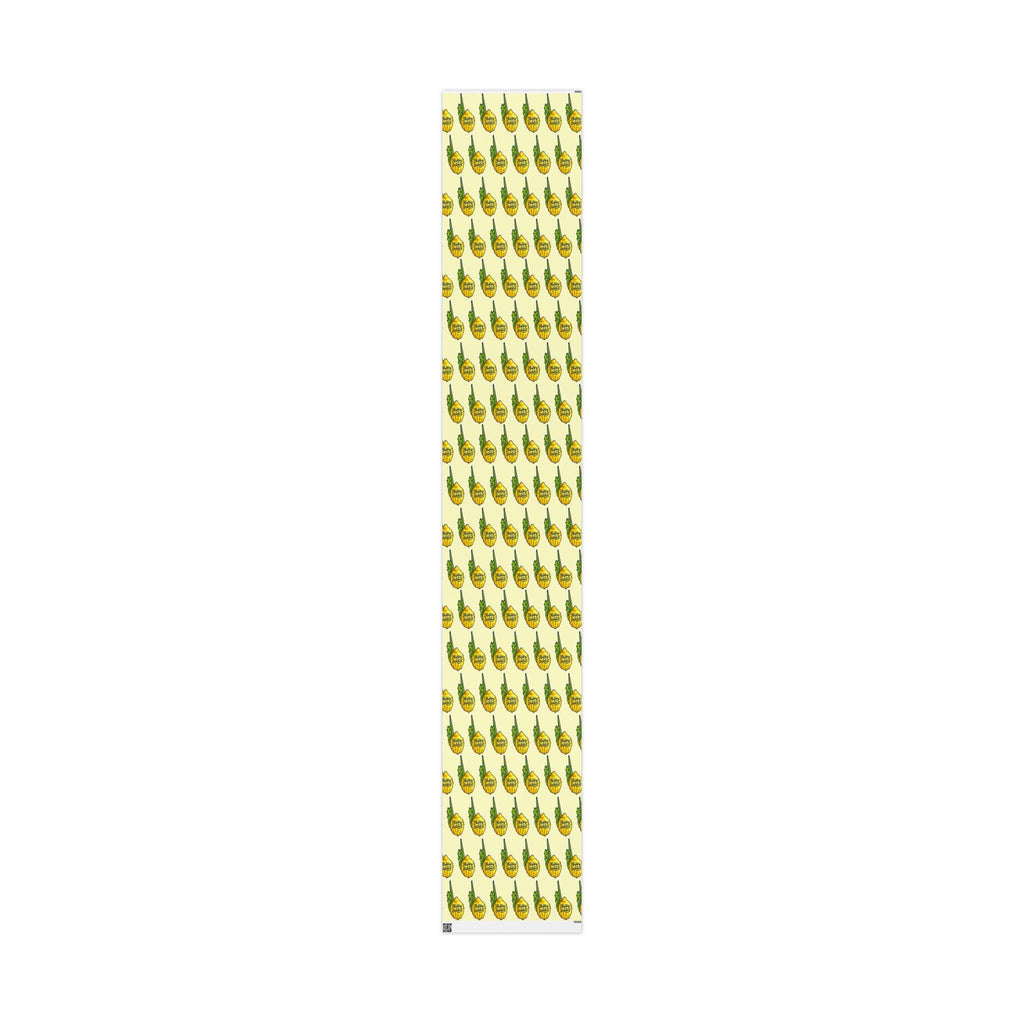 Etrog and Lulav Sukkot Wrapping Paper, Jewish Holiday Wrap
