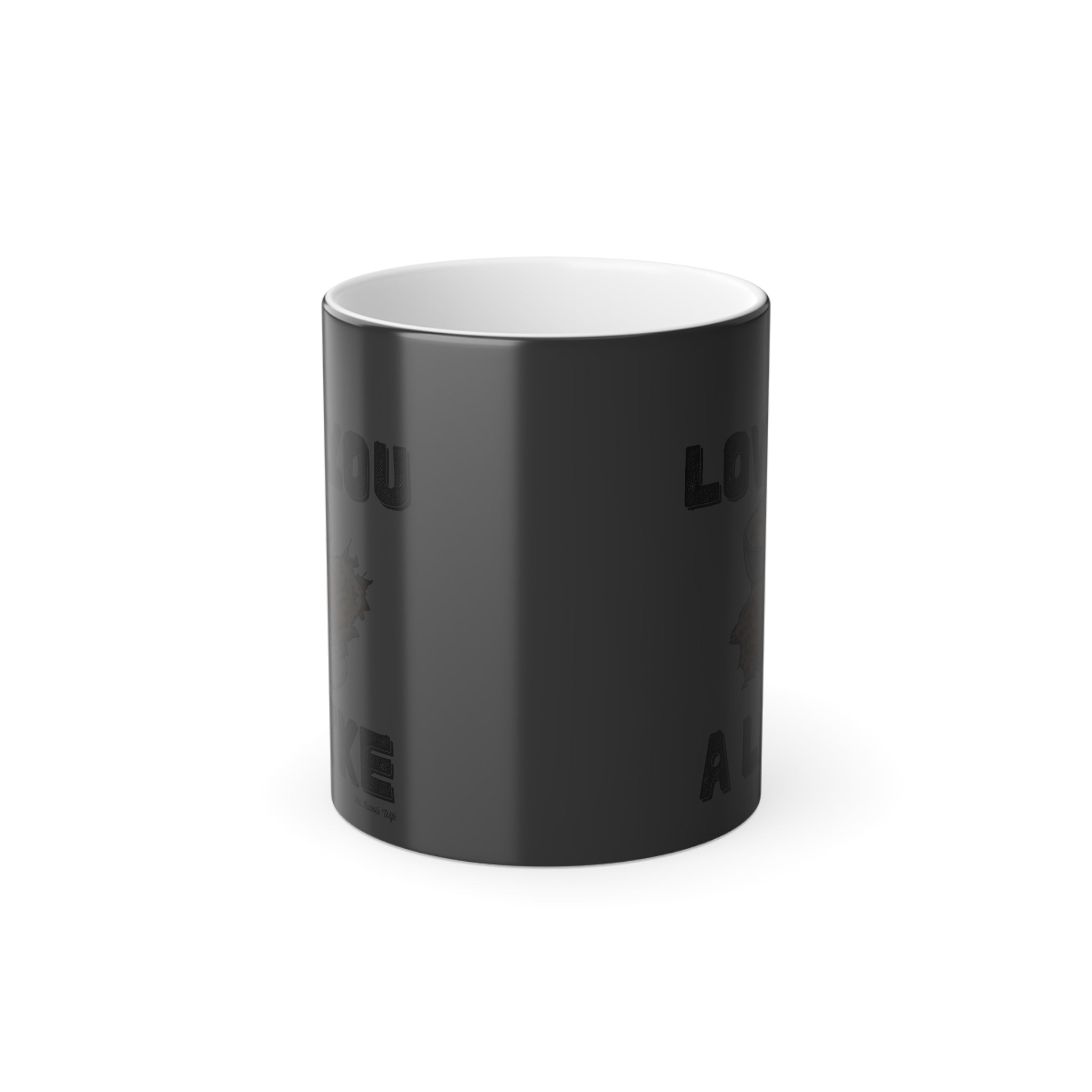 I Love You a Latke Color Changing Mug, Funny Hanukkah Heat Reveal Coffee Cup, Jewish Holiday Gift for Couples