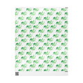 White and Green Mazel Tov Wrapping Paper Roll, Jewish Gift Wrap for Wedding Bar Mitzvah Engagement, Modern Simcha Present Wrap