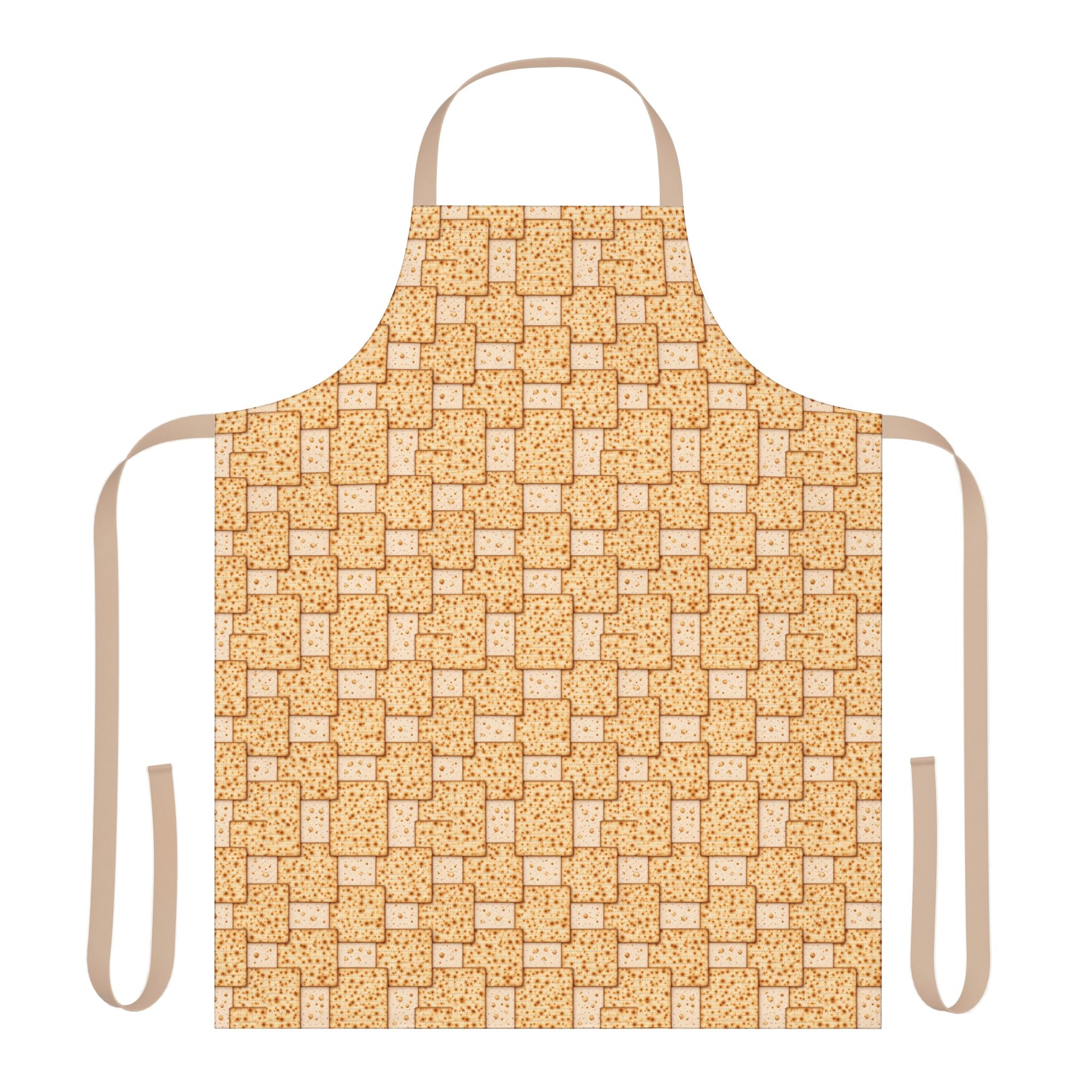 Passover Matzah Apron Jewish Holiday Cooking Apron, Pesach Kitchen Apron, Seder Hostess Gift, Modern Judaica Kitchen Decor