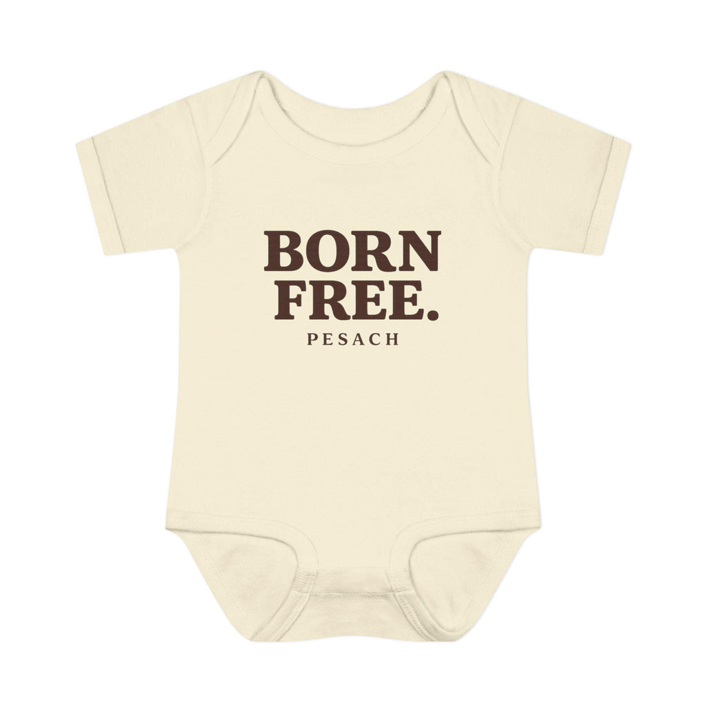 Born Free Pesach Bodysuit | Infant Onesie, Passover Baby Tee