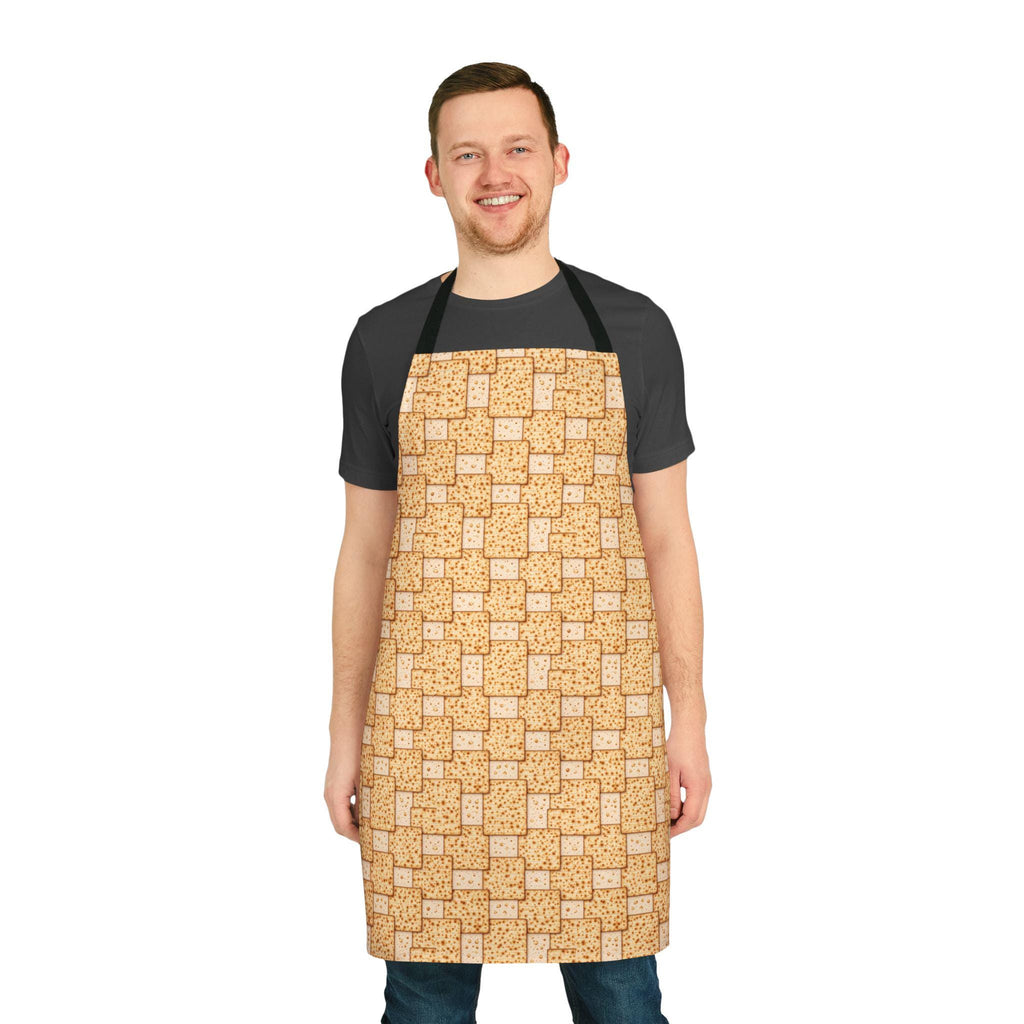 Passover Matzah Apron, Jewish Holiday Cooking, Modern Judaica Kitchen Decor