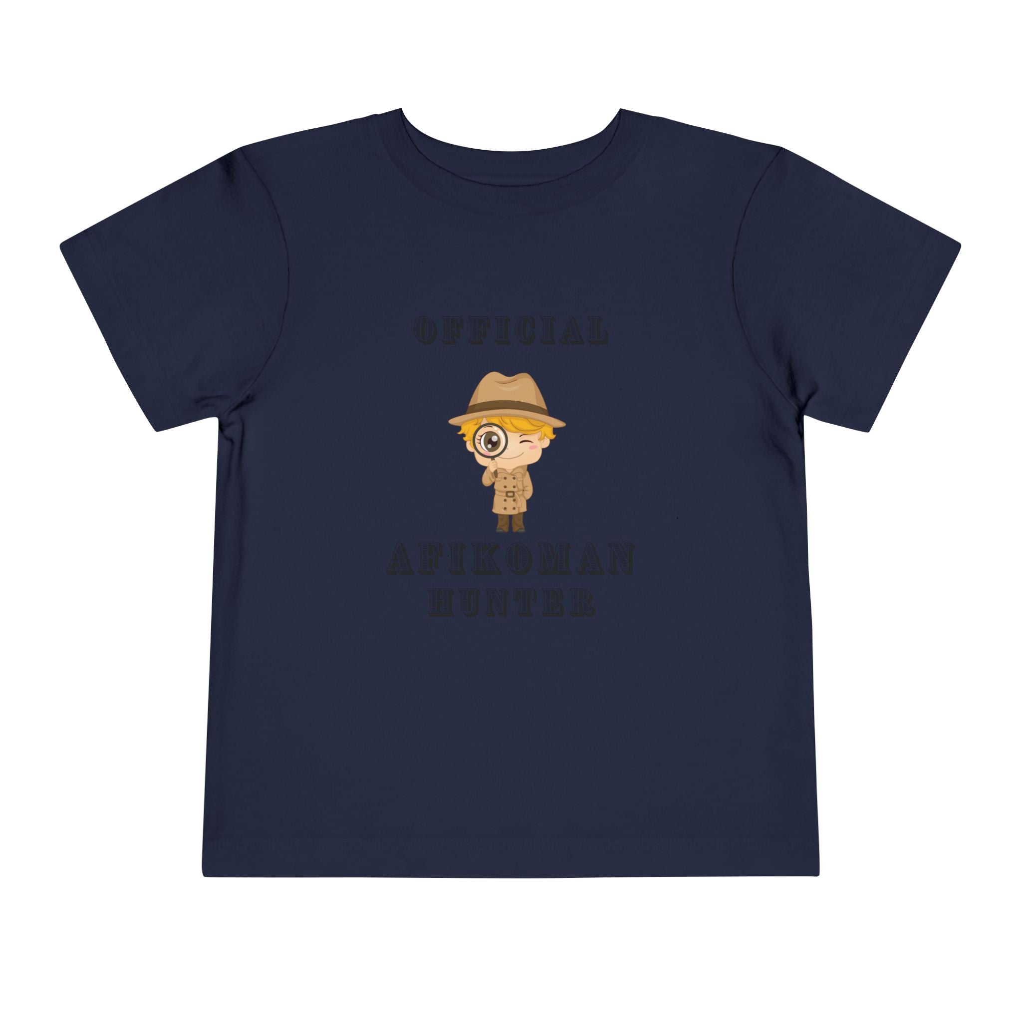 Afikomen Hunter Toddler T Shirt, Passover Kids Shirt , Pesach Seder Outfit, Jewish Holiday Kids Gift girl