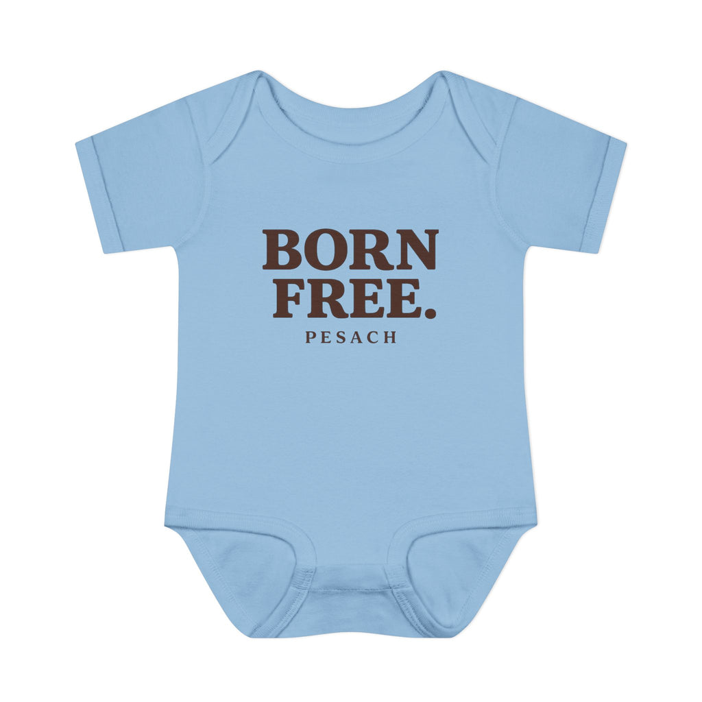 Born Free Pesach Bodysuit | Infant Onesie, Passover Baby Tee