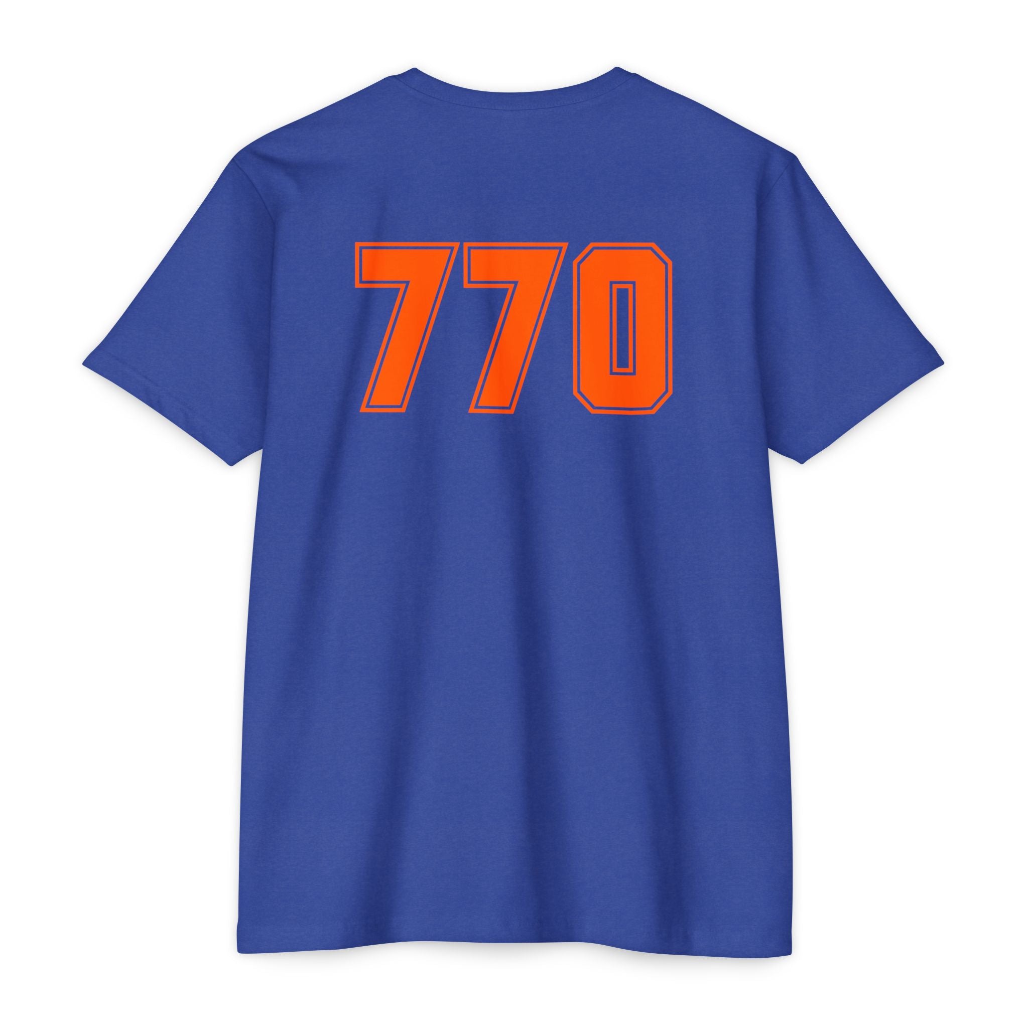 Chabad Knick T Shirt, Blue Orange Jewish Basketball Shirt, Chabadnik Gift Tee With 770 Back Print