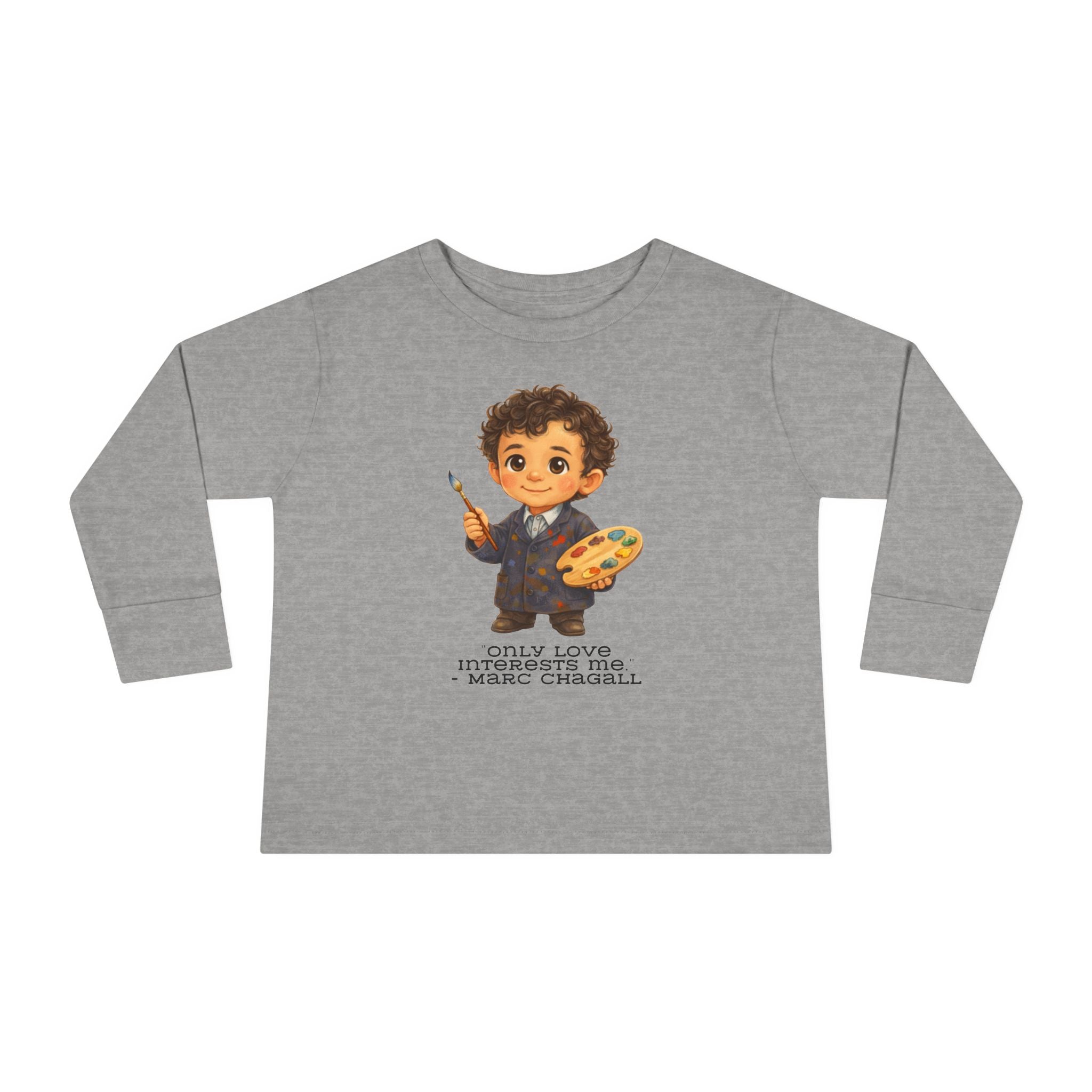 Marc Chagall Kids Shirt, Only Love Interests Me Quote Tee, Jewish Artist Kids Shirt, Jewish Art History Shirt