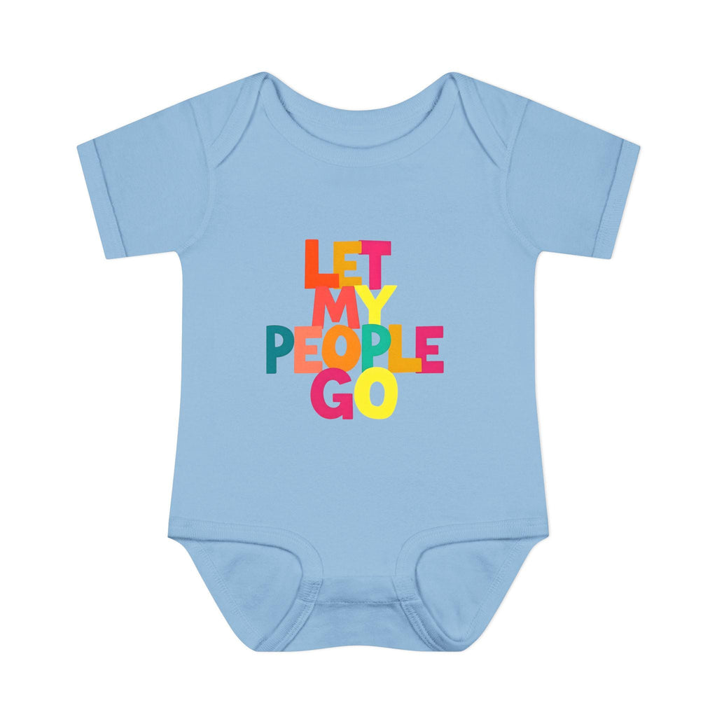 Let My People Go Baby Bodysuit, Funny Jewish Passover Infant Outfit