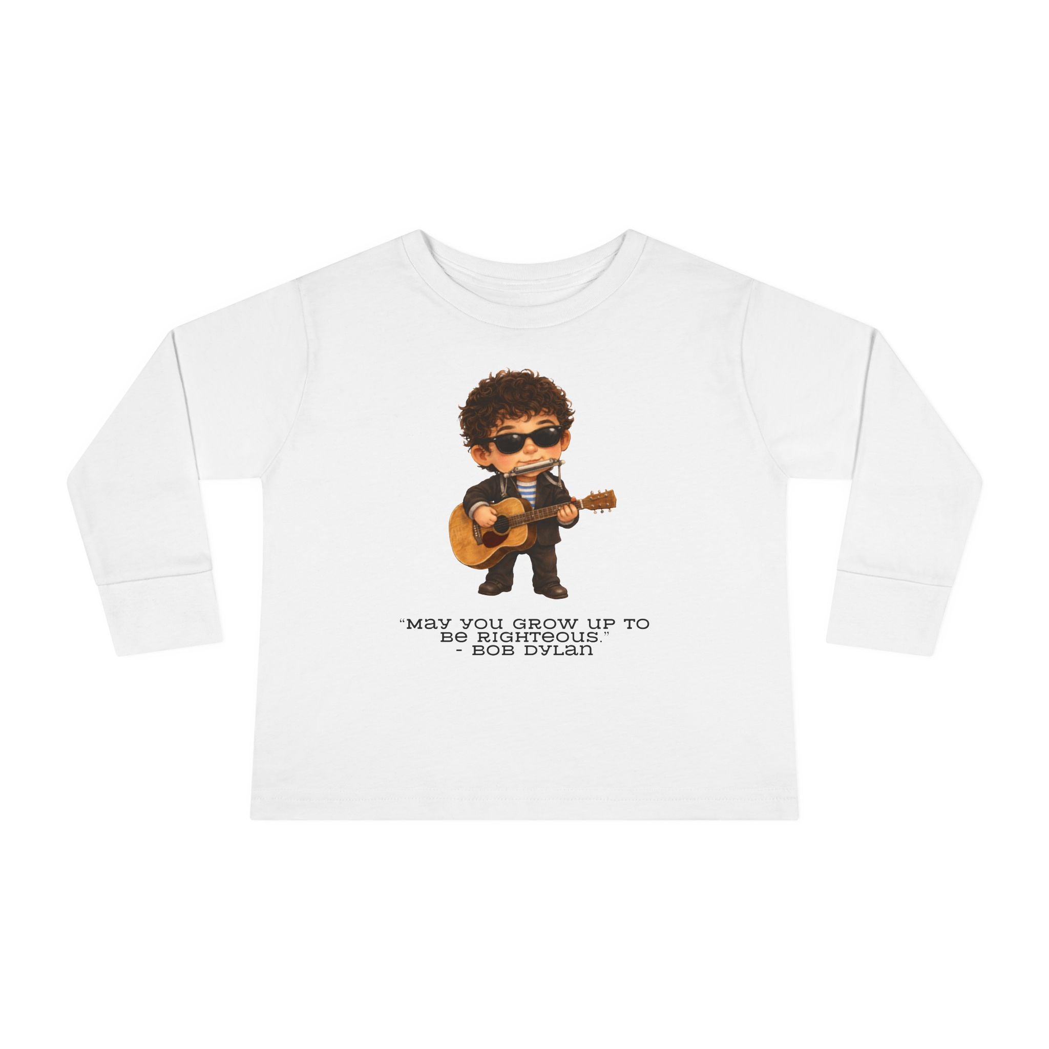 Bob Dylan Kids Shirt, May You Grow Up to Be Righteous Quote Tee, Jewish Music Legend Kids Shirt, Jewish History Shirt
