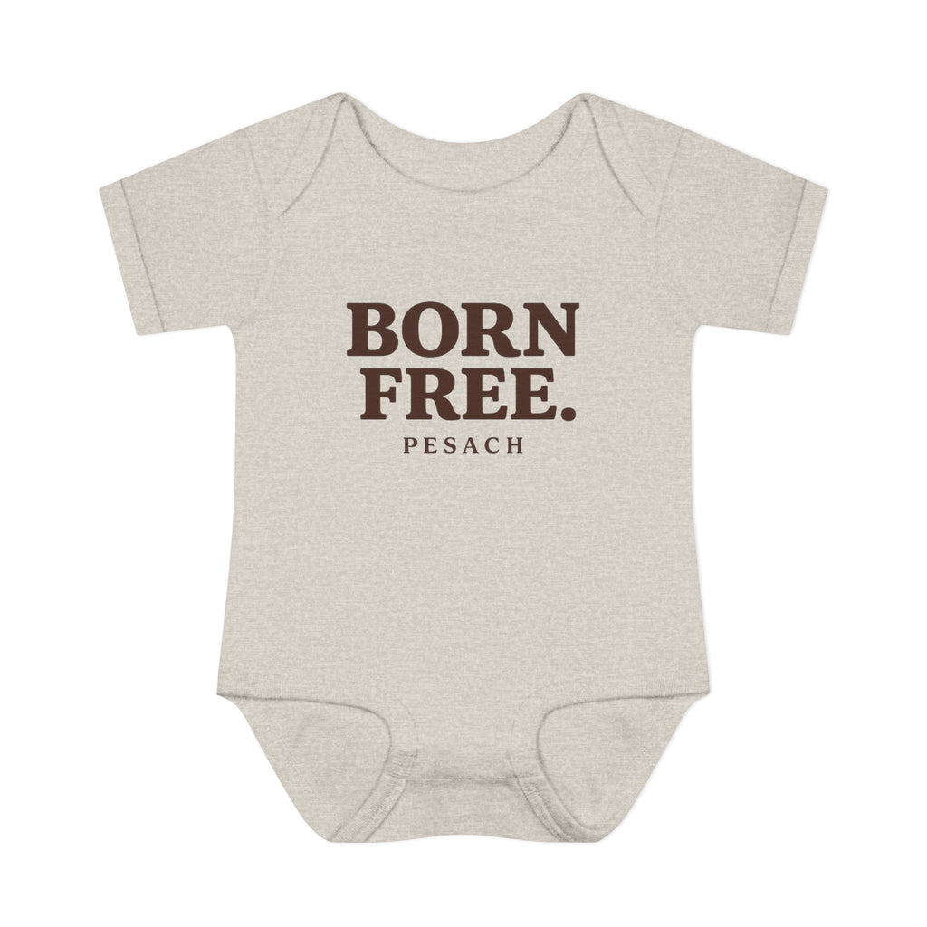 Born Free Pesach Bodysuit | Infant Onesie, Passover Baby Tee