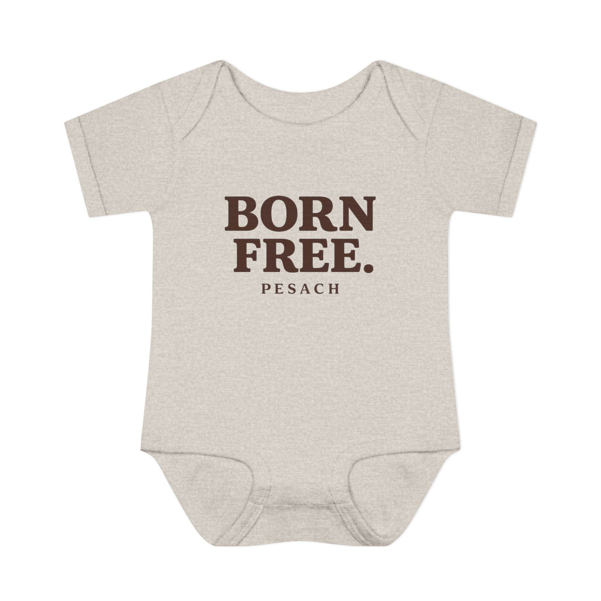 Born Free Pesach Bodysuit | Infant Onesie, Passover Baby Tee