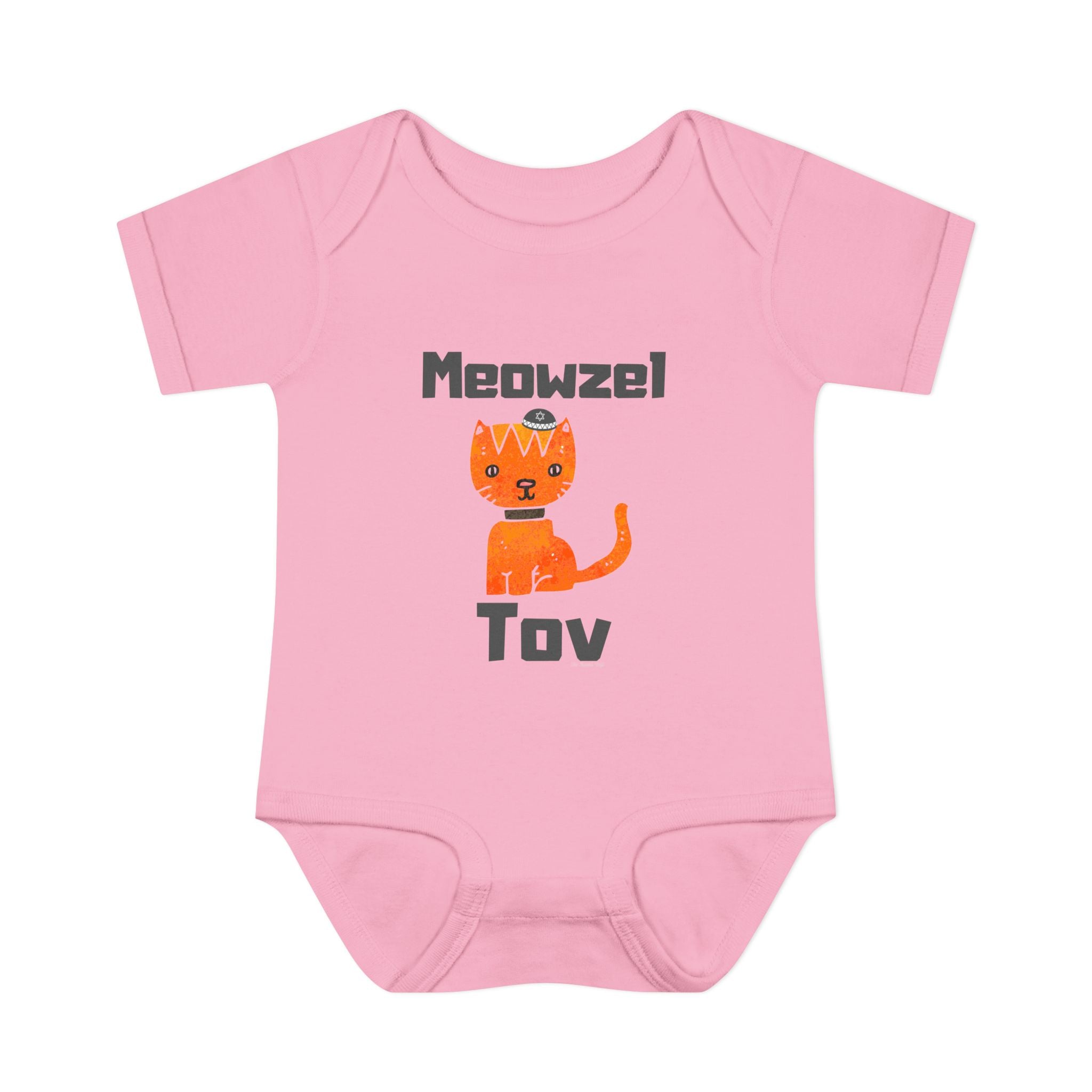 meowzel tov Cat mazel tov Infant Jersey One Piece Perfect for Baby Showers, Bris, Hanukkah, jewish gifts,