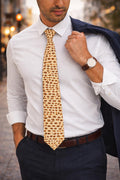 Men's Matzah Tie, Polyester Satin Finish, Pesach Holiday Neckwear