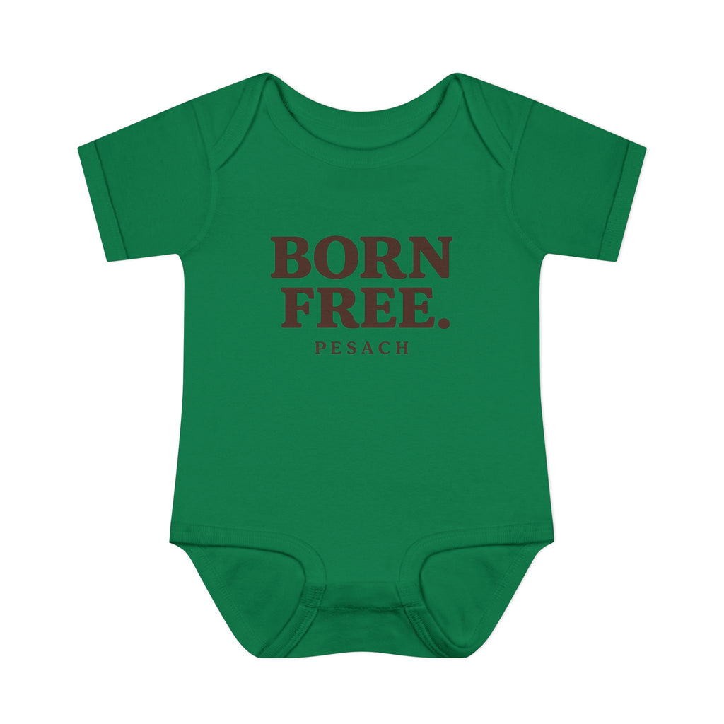 Born Free Pesach Bodysuit | Infant Onesie, Passover Baby Tee