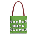 Racism Isn't Kosher Tote Bag, Jewish Social Justice, Scrabble Style