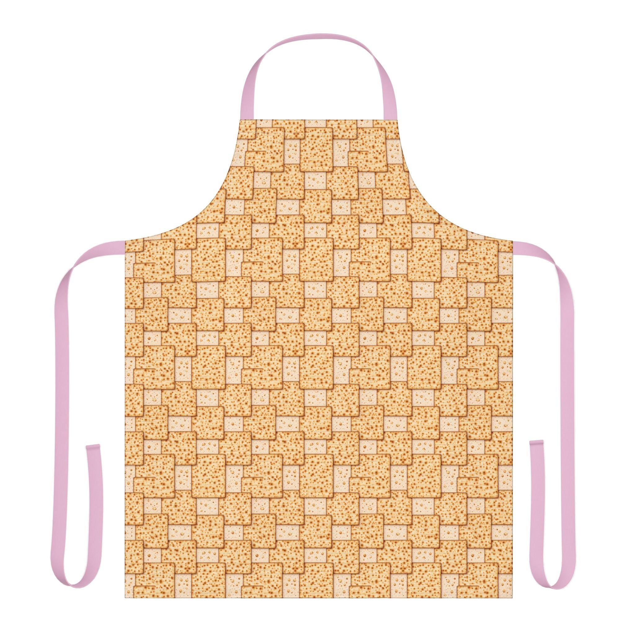 Passover Matzah Apron, Jewish Holiday Cooking, Modern Judaica Kitchen Decor