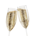 Engraved Bubbe of the Bride Champagne Flute, Jewish Wedding Toasting Glass