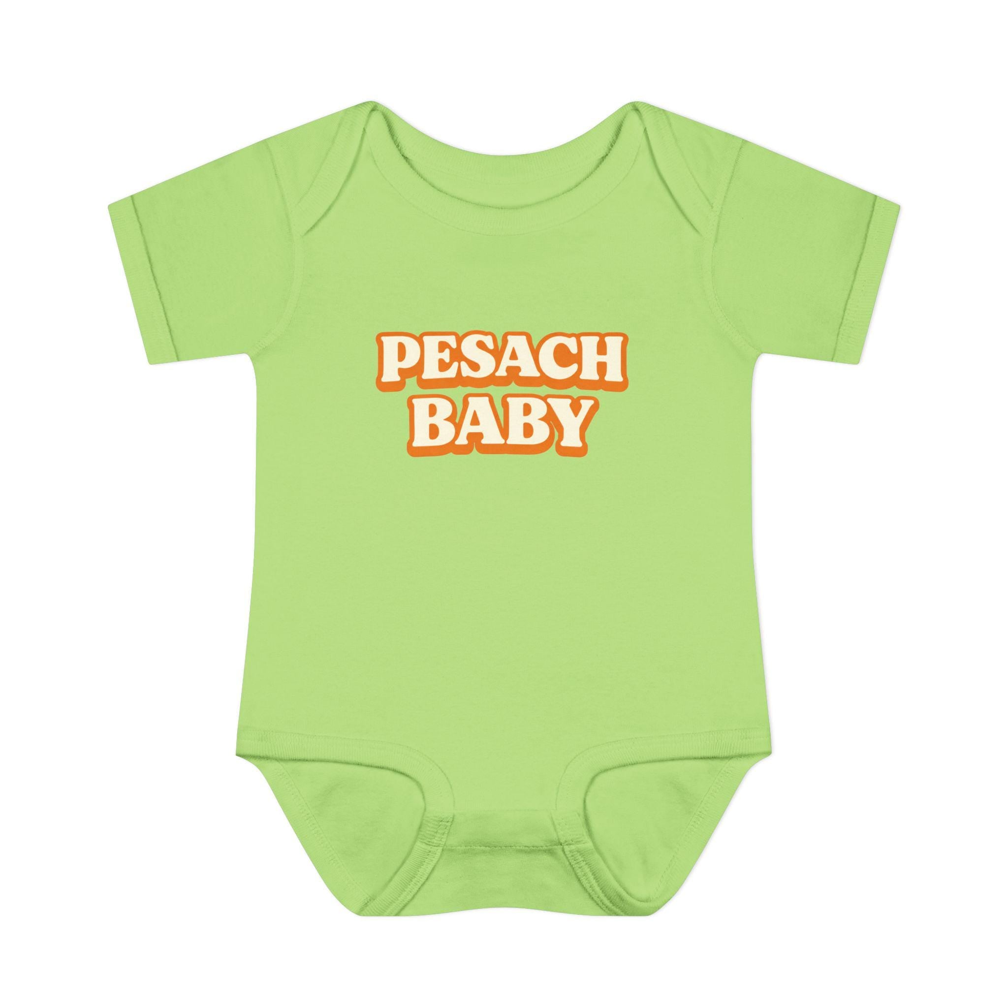 Pesach Baby Bodysuit | Passover Infant Onesie, Retro Text