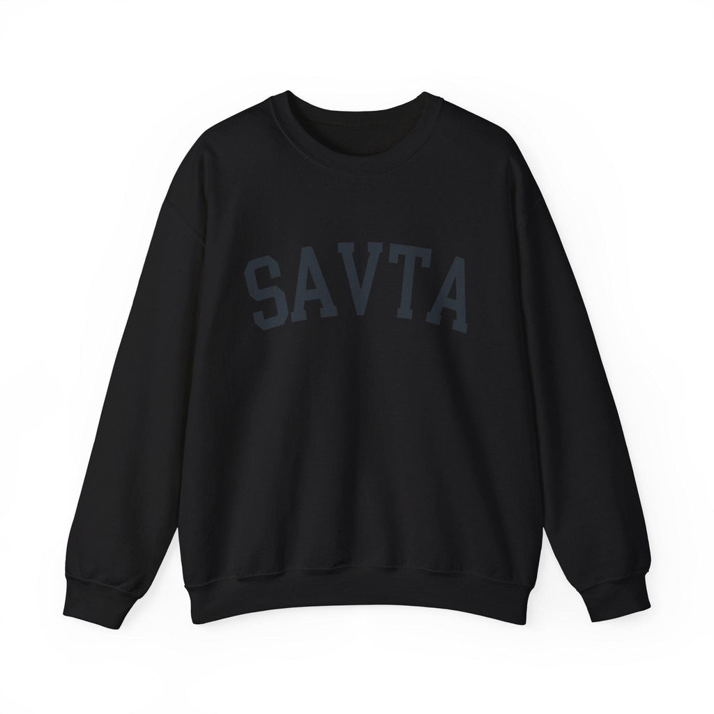 Savta Sweatshirt Hebrew Grandma Crewneck, Jewish Mom Cozy Pullover, Embroidered Bubbe Gift