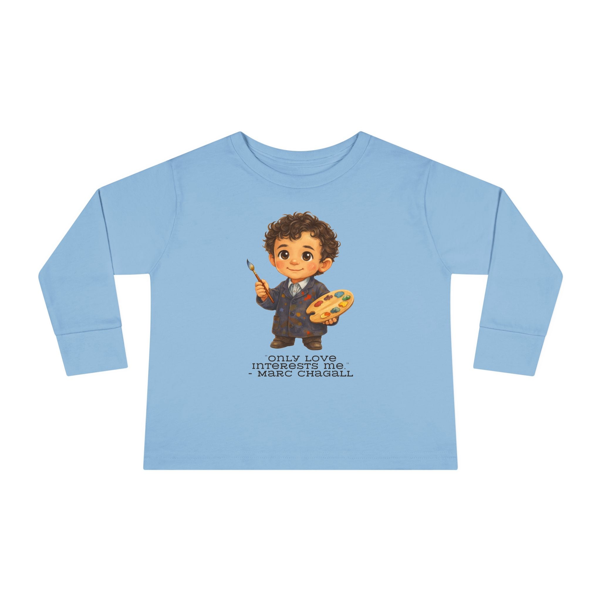 Marc Chagall Kids Shirt, Only Love Interests Me Quote Tee, Jewish Artist Kids Shirt, Jewish Art History Shirt