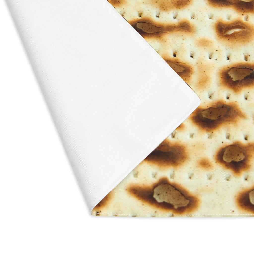 Modern Matzah Cover for Passover Seder Table | Cotton Twill Pesach Linen