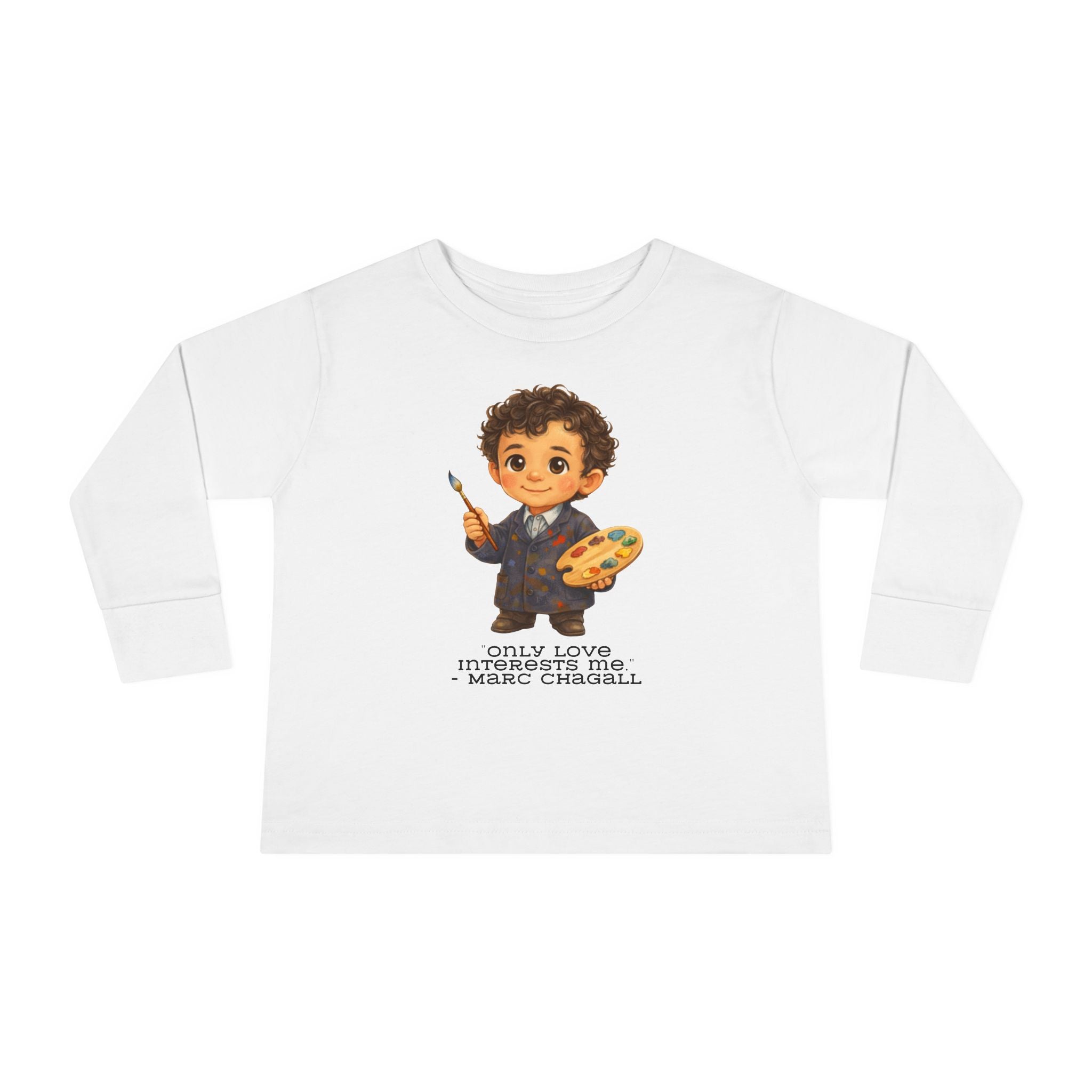 Marc Chagall Kids Shirt, Only Love Interests Me Quote Tee, Jewish Artist Kids Shirt, Jewish Art History Shirt