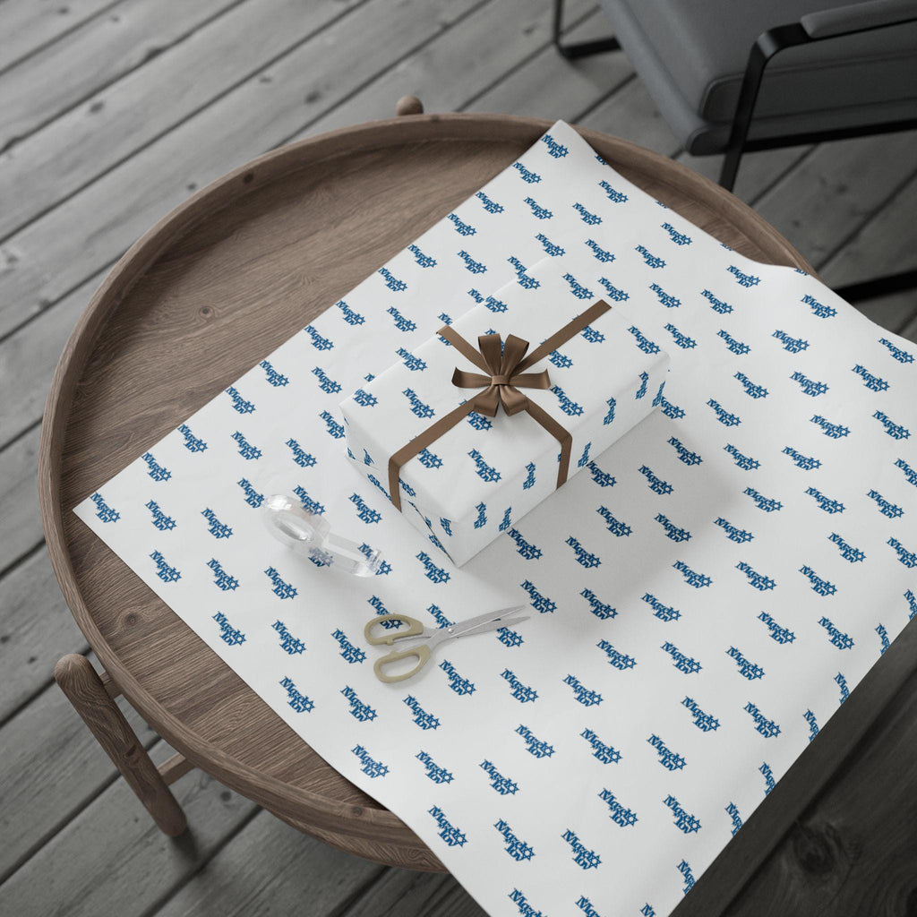 Mazel Tov Gift Wrap, Jewish Wedding, Bar Mitzvah, Simcha