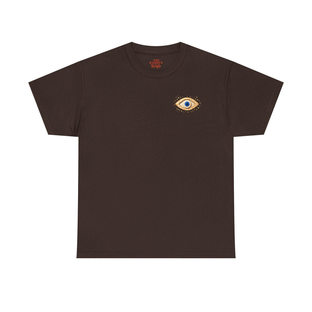 Matzah Evil Eye Passover Shirt, Modern Jewish Judaica T-Shirt, Seder Outfit
