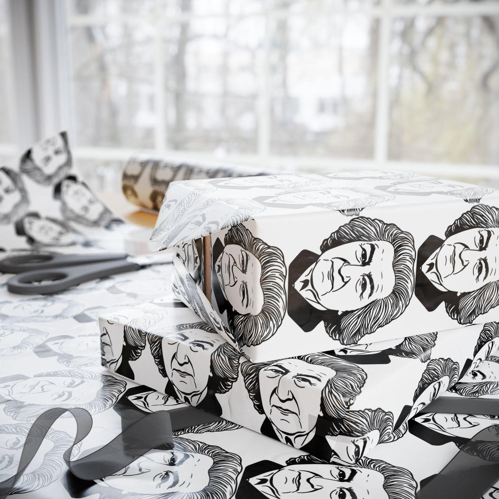 Golda Meir Wrapping Paper | Israeli Prime Minister Gift Wrap