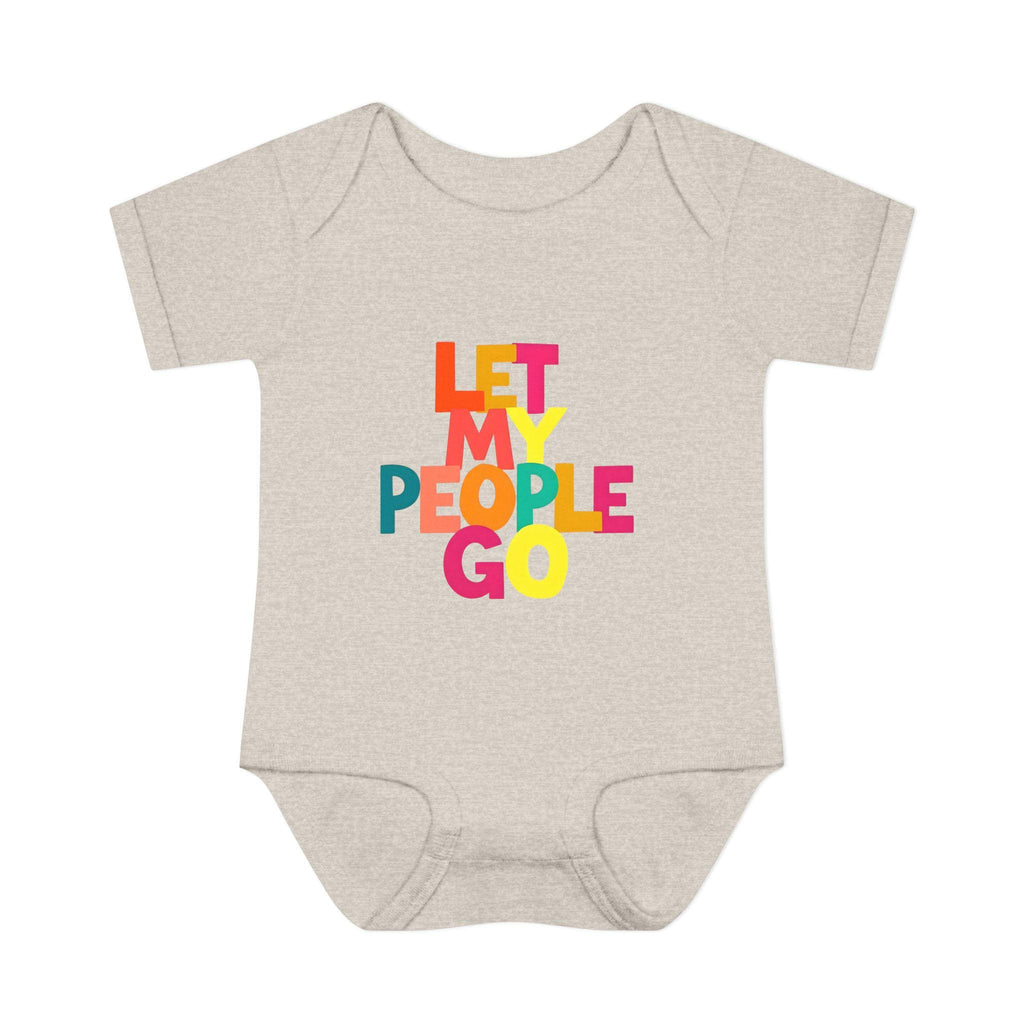 Let My People Go Baby Bodysuit, Funny Jewish Passover Infant Outfit