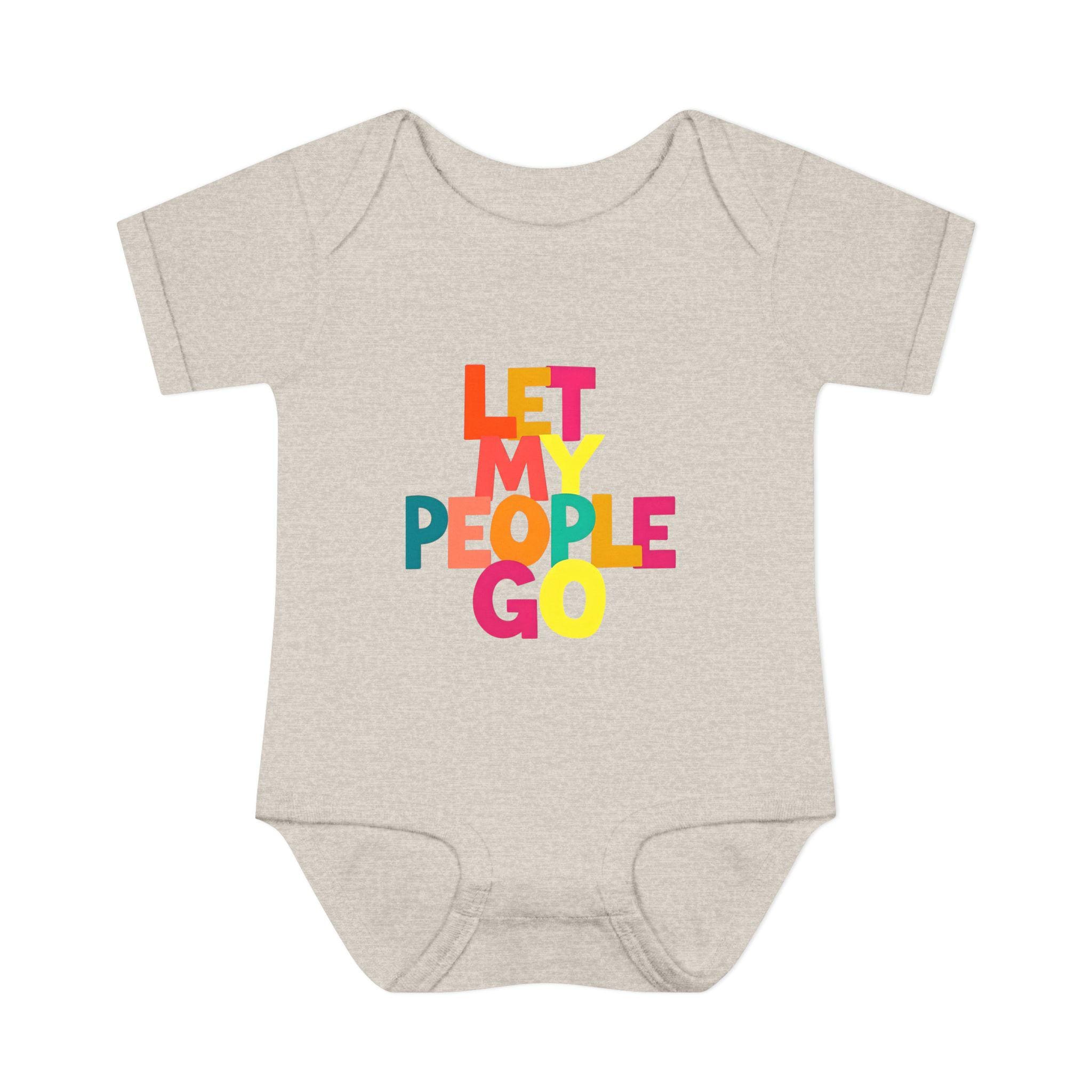 Let My People Go Baby Bodysuit, Funny Jewish Passover Infant Outfit