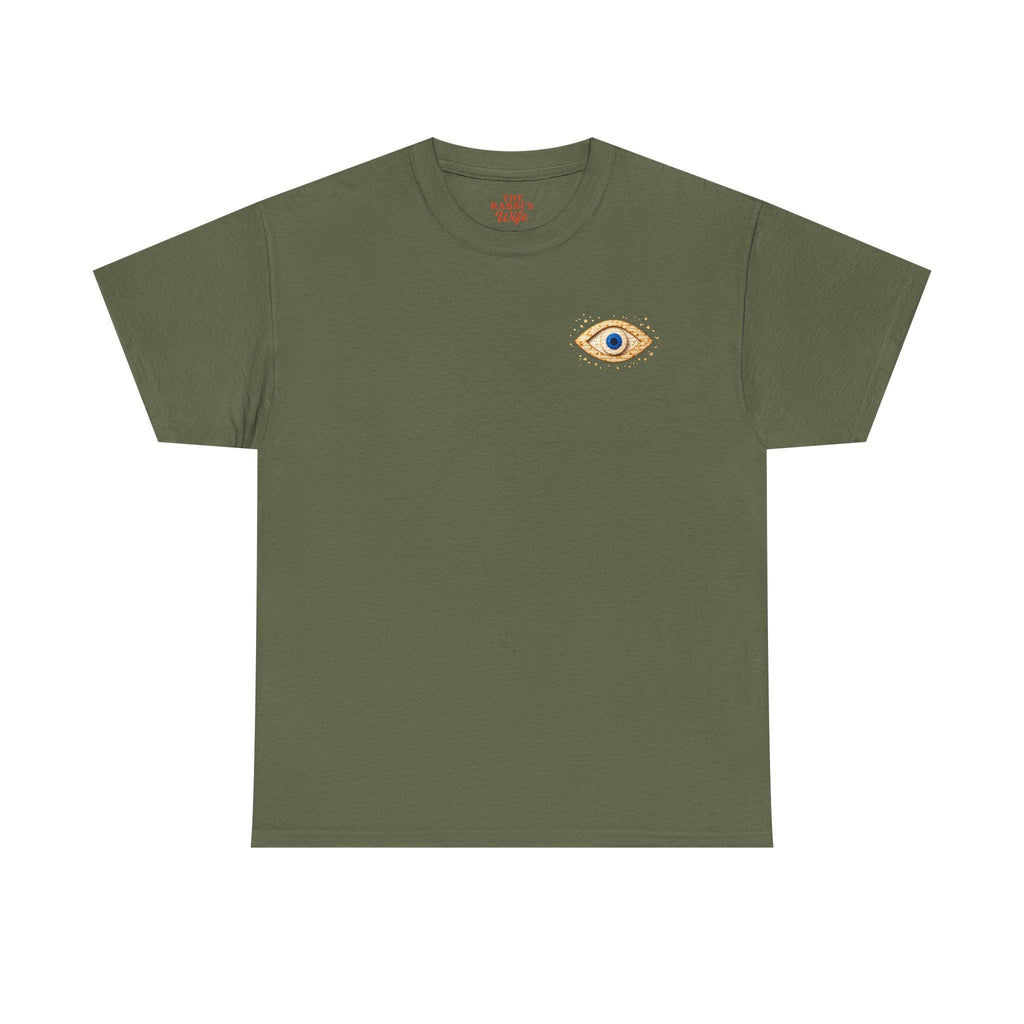 Matzah Evil Eye Passover Shirt, Modern Jewish Judaica T-Shirt, Seder Outfit