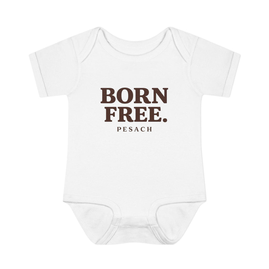 Born Free Pesach Bodysuit | Infant Onesie, Passover Baby Tee