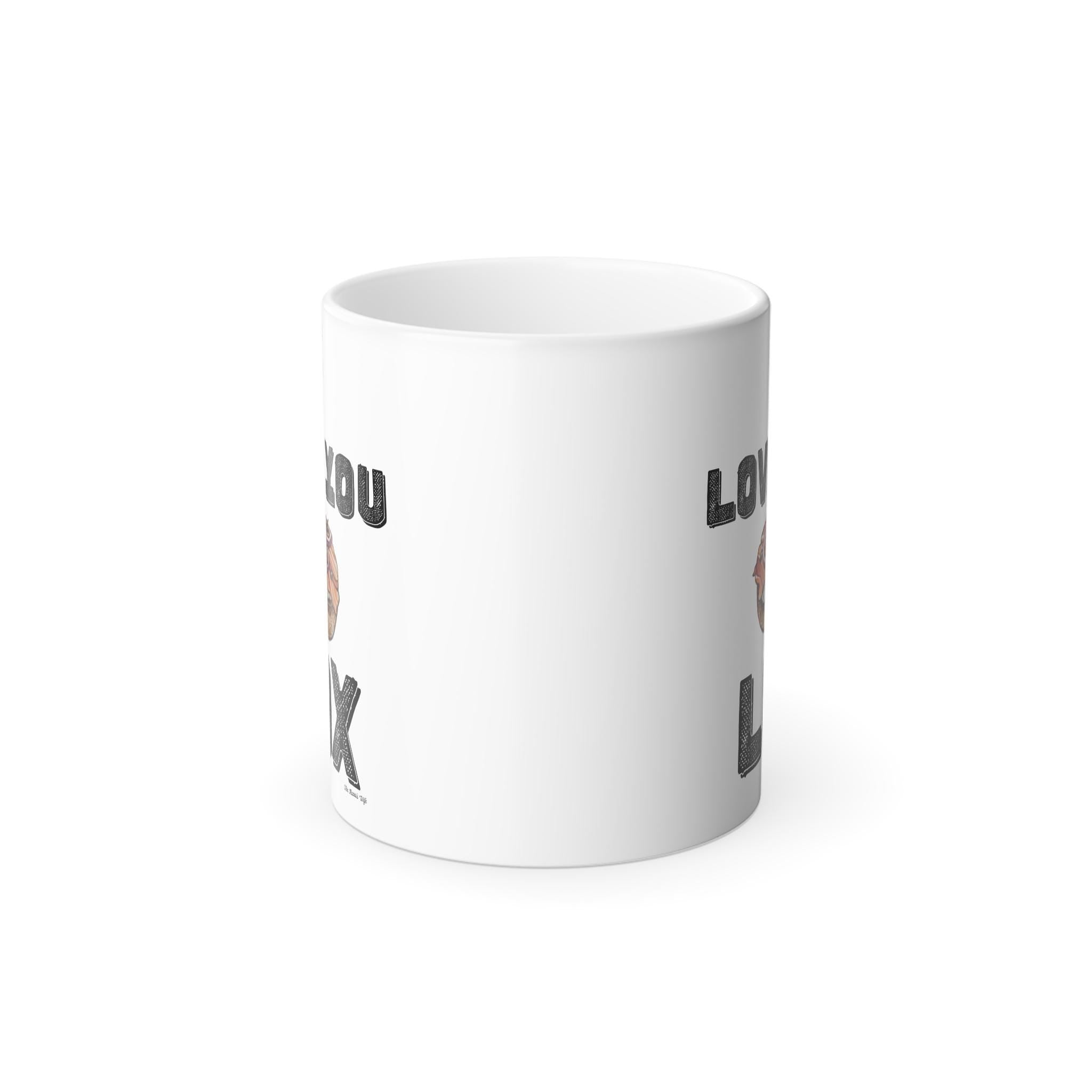 I Love You Lox Color Changing Mug, Funny Jewish Foodie Gift
