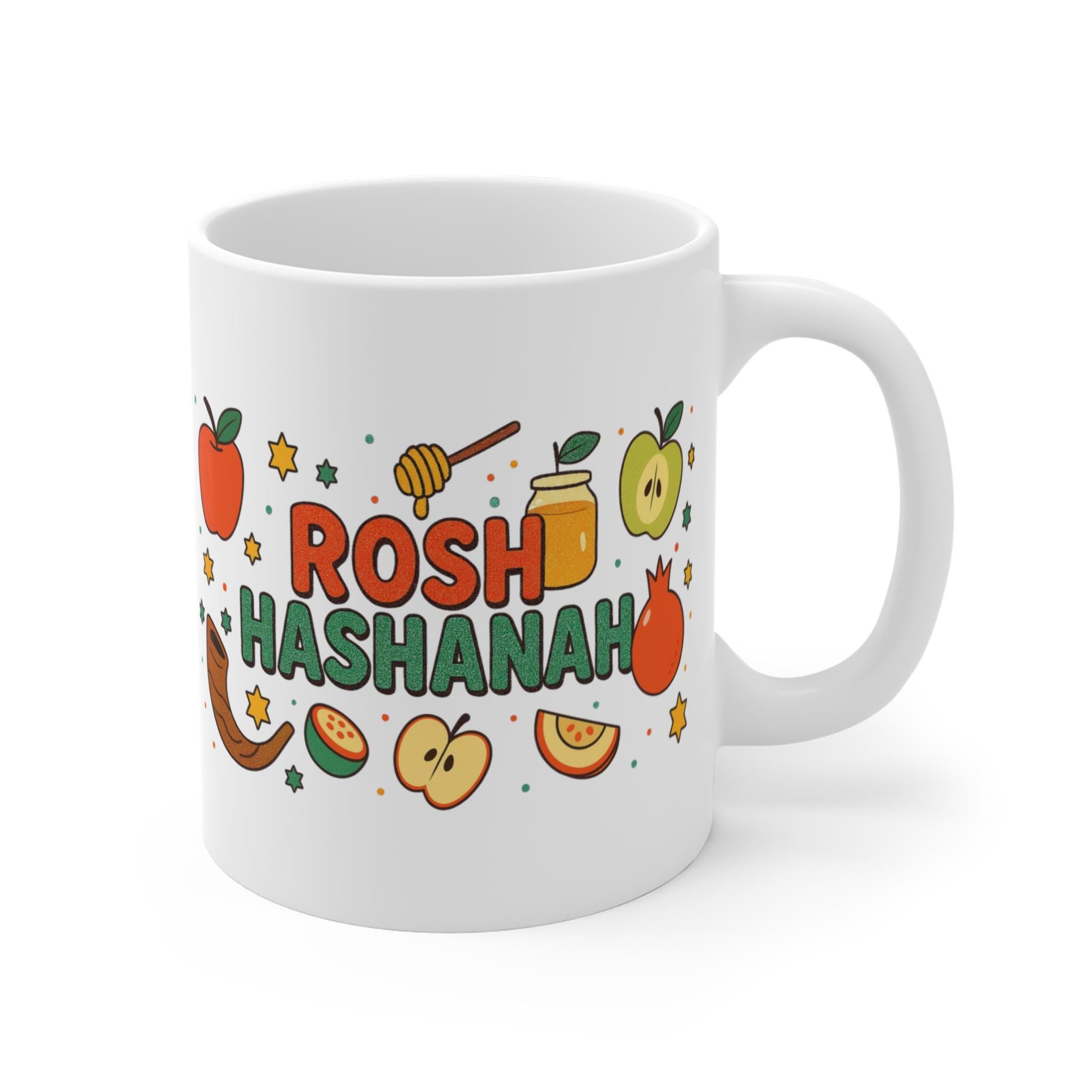 Rosh Hashanah Mug, Shanah Tovah, Jewish New Year Gift