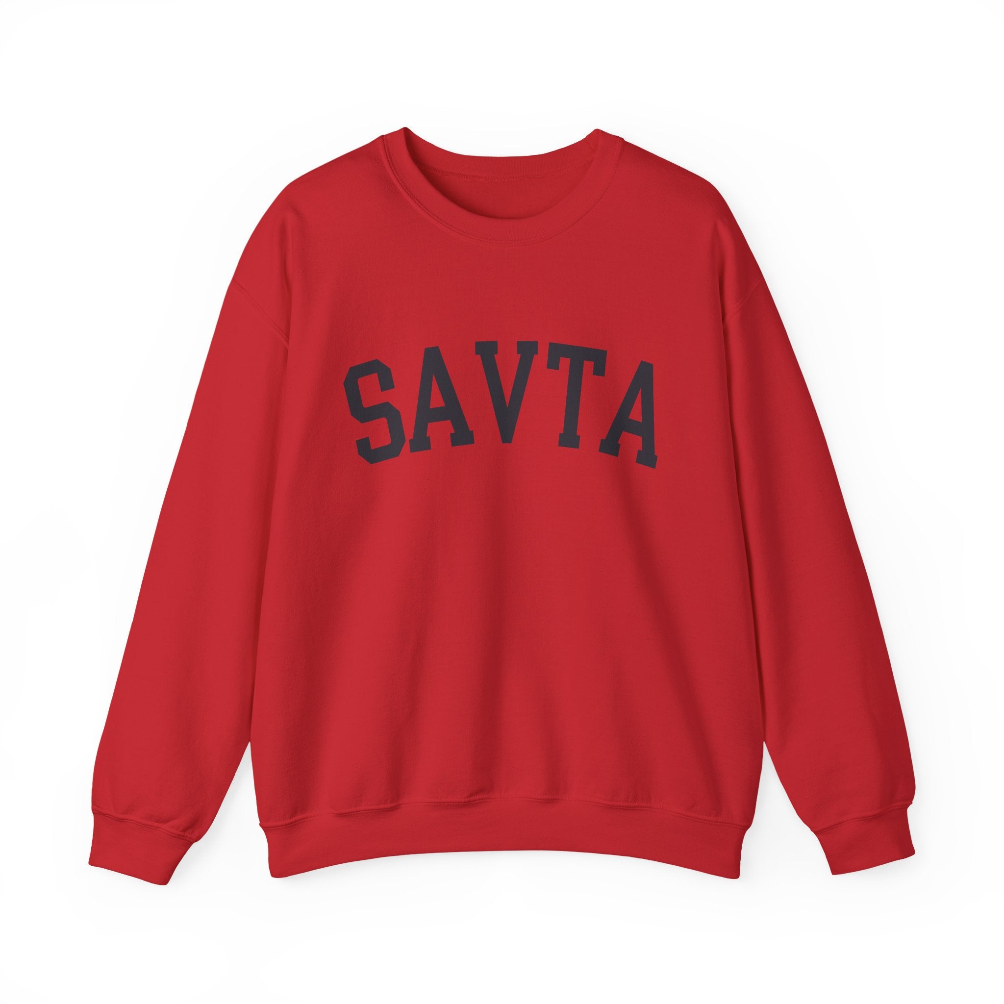 Savta Sweatshirt Hebrew Grandma Crewneck, Jewish Mom Cozy Pullover, Embroidered Bubbe Gift