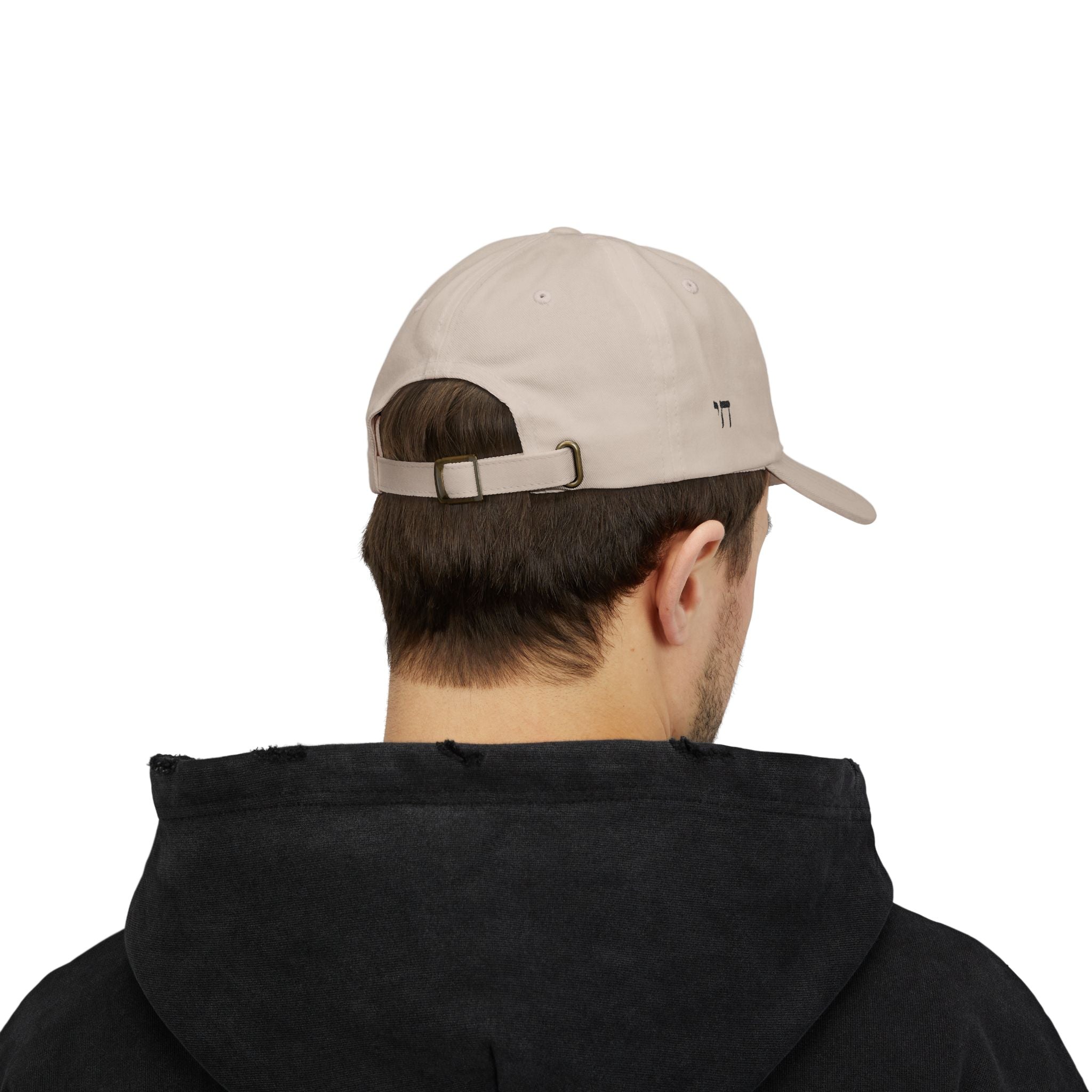 LChaim Dad Hat Embroidered, Jewish LChaim Baseball Cap, Hebrew To Life Hat, Jewish Gift for Him
