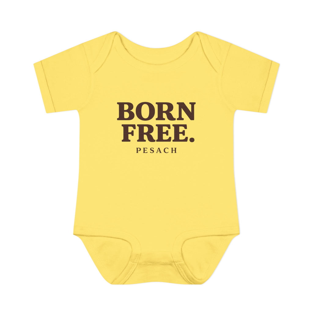 Born Free Pesach Bodysuit | Infant Onesie, Passover Baby Tee