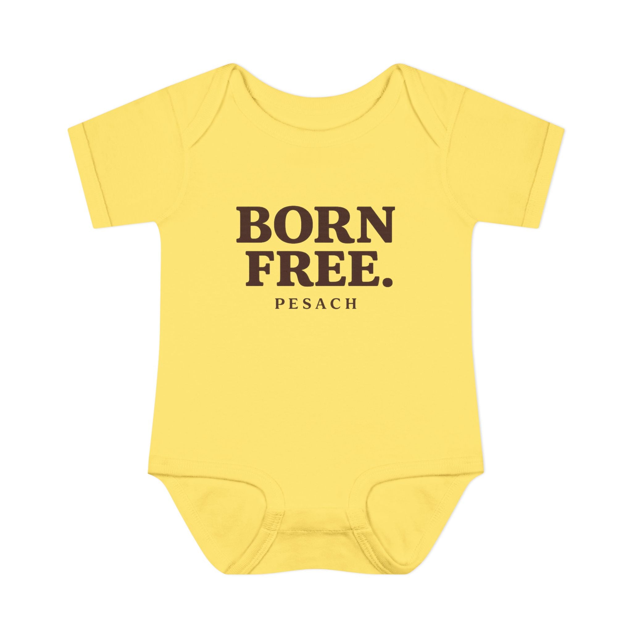 Born Free Pesach Bodysuit | Infant Onesie, Passover Baby Tee