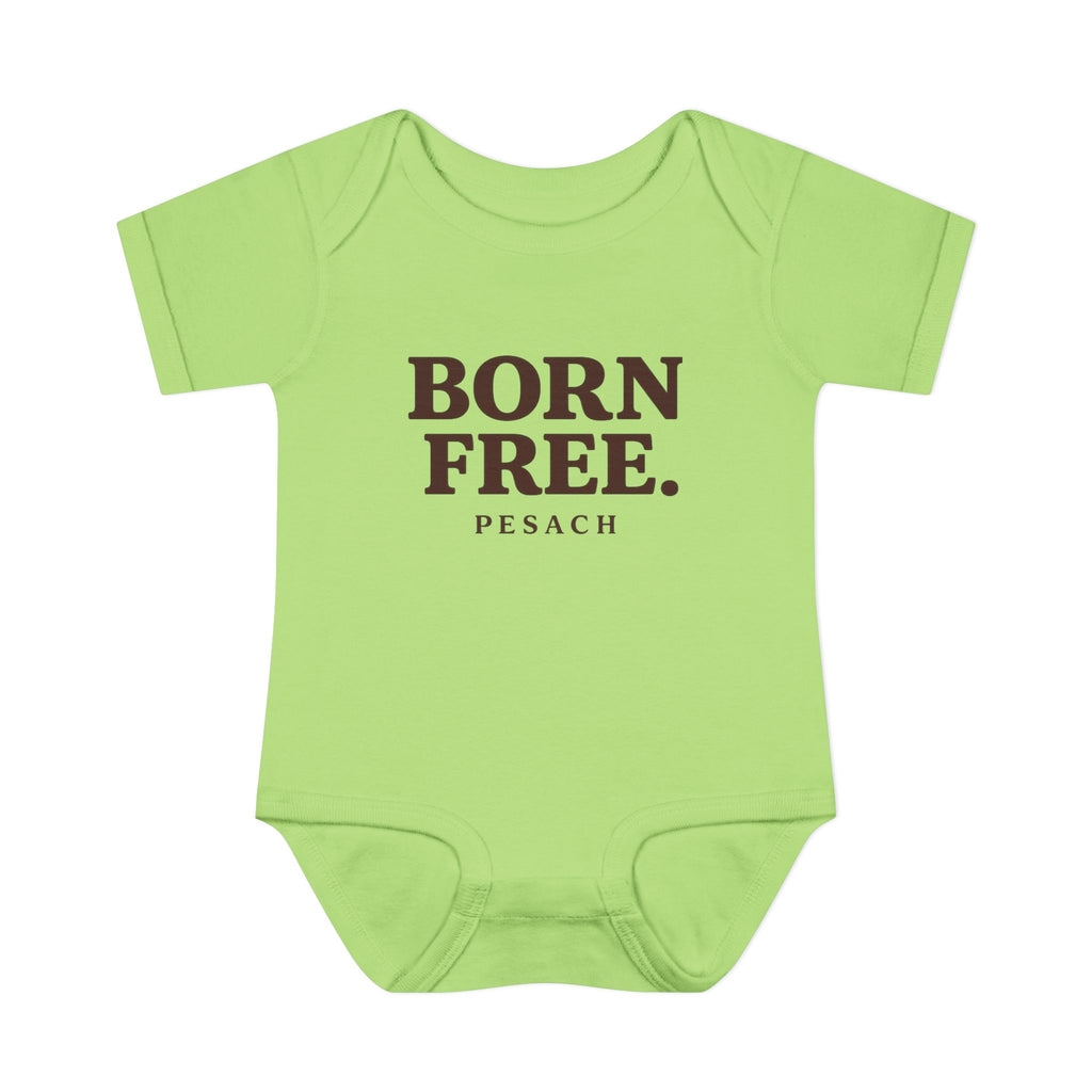Born Free Pesach Bodysuit | Infant Onesie, Passover Baby Tee