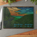 Stained Glass Challah Board, Whitaker Point Ozarks Judaica, Jewish Wedding Gift