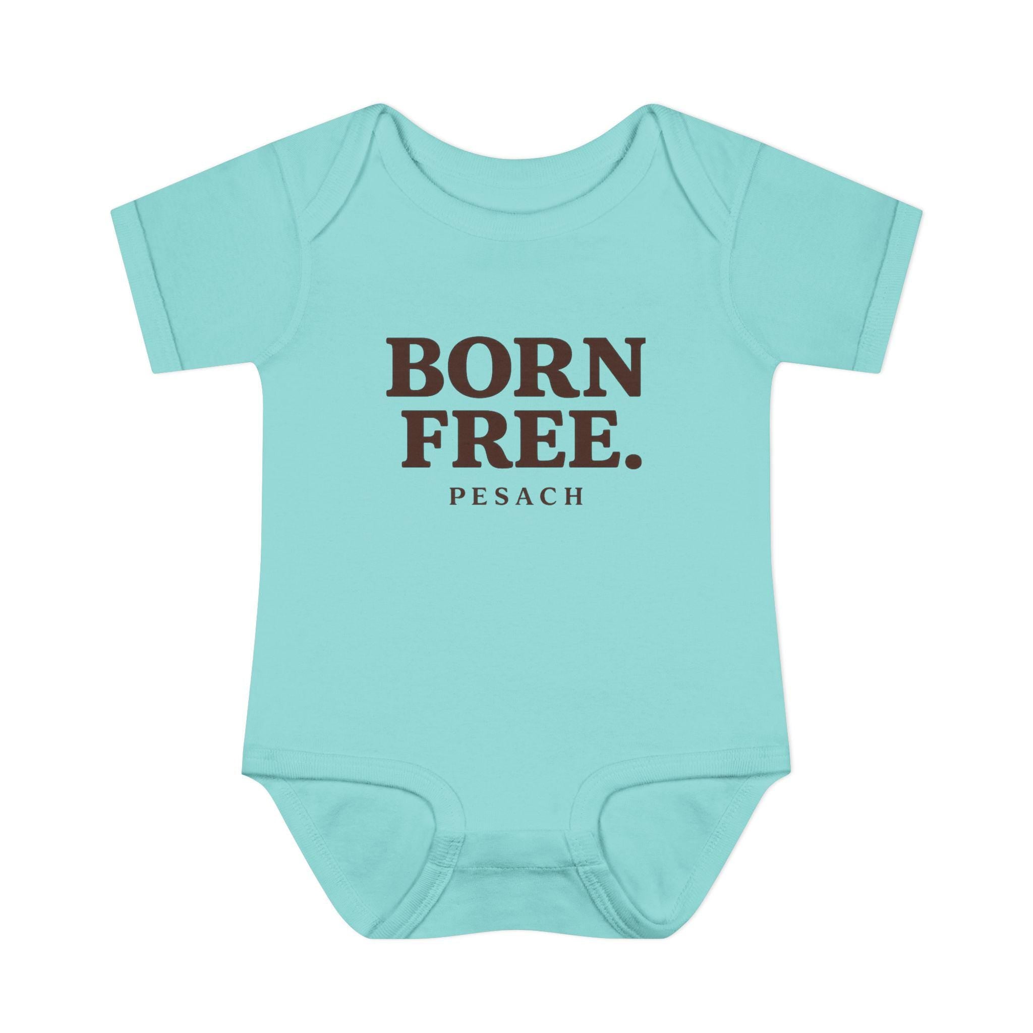 Born Free Pesach Bodysuit | Infant Onesie, Passover Baby Tee